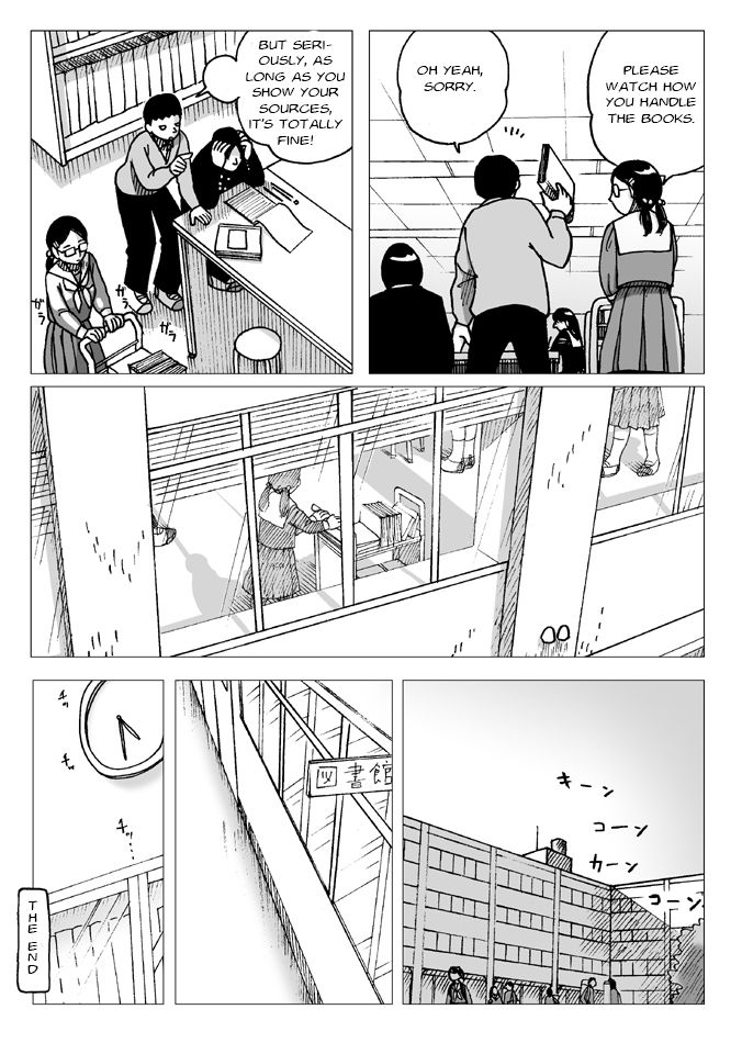 [えら～] 図書委員 [英訳]