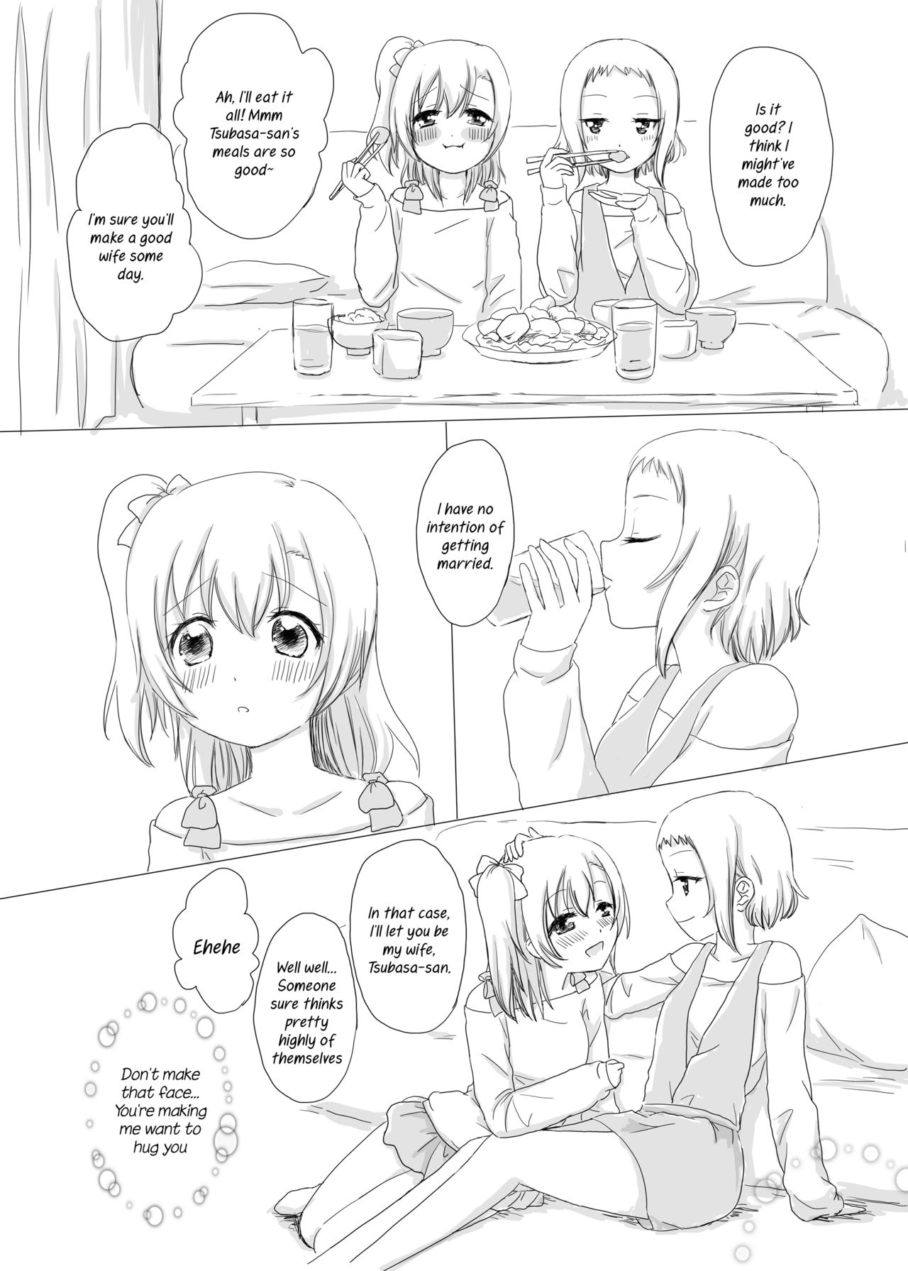 [White Lily (眞白まみ)] What are you doing the rest of your life? (ラブライブ!) [英訳] [DL版]