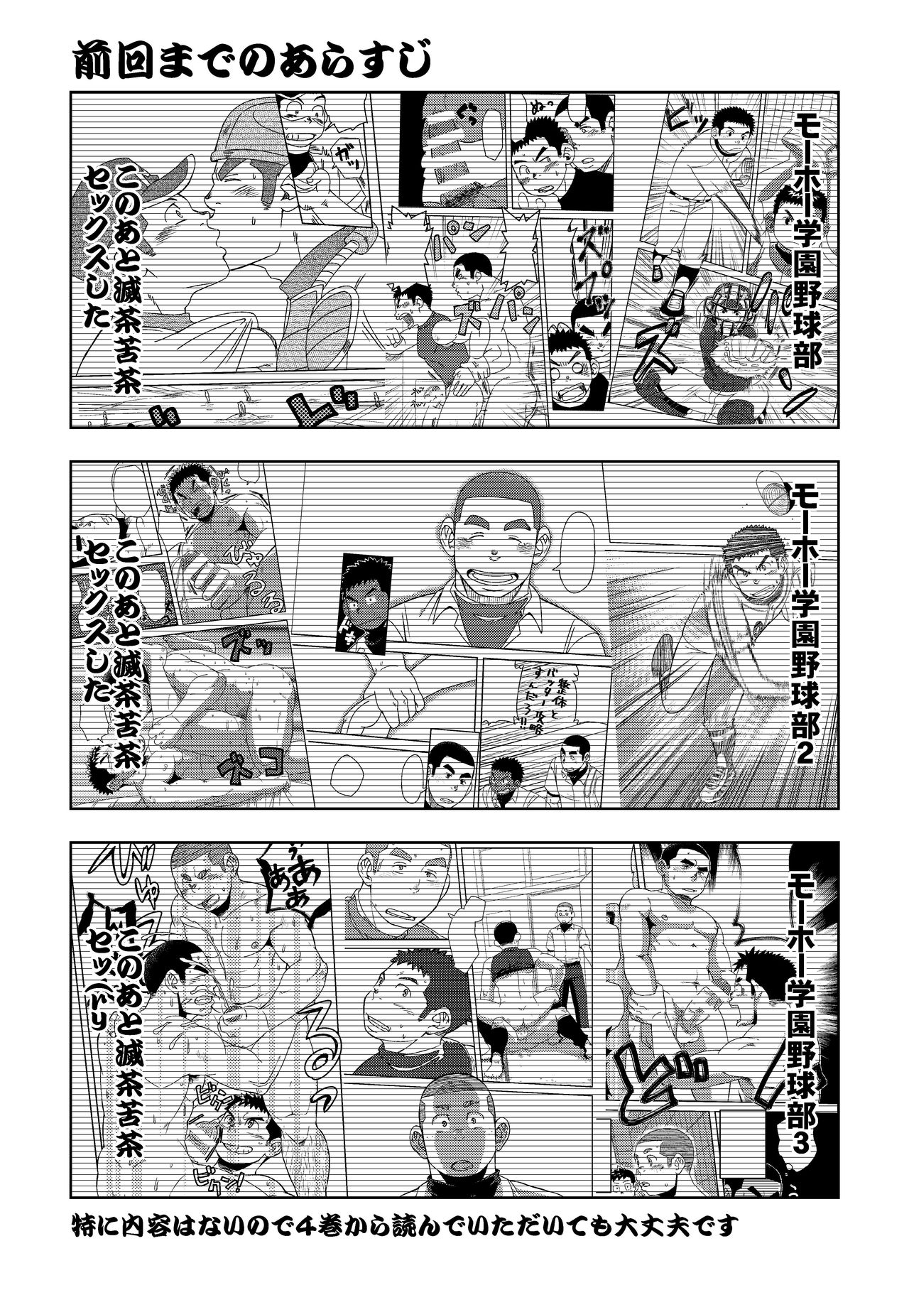 [まる天丼 (英)] モーホー学園野球部4 [DL版]