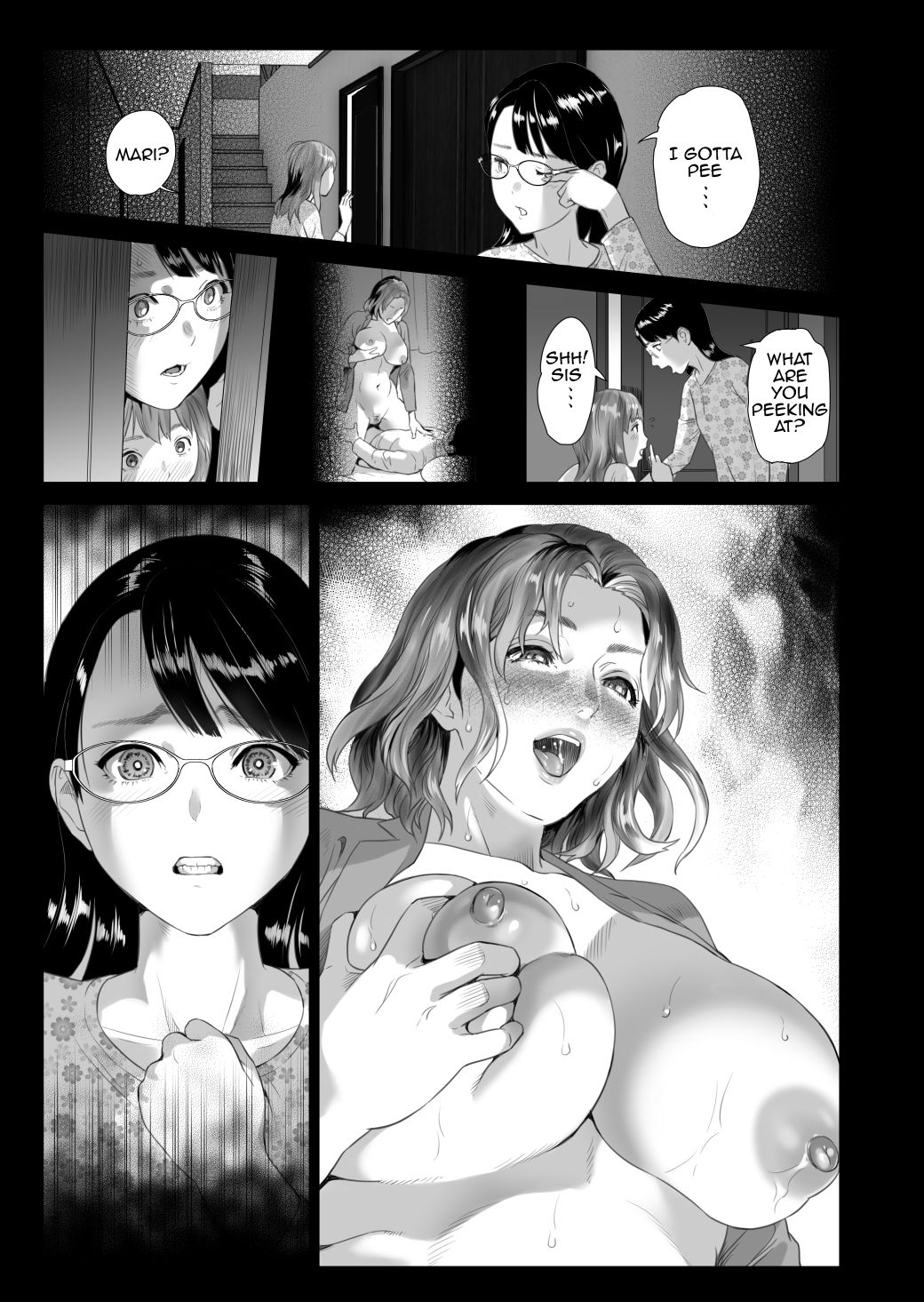 [灰司] 近女誘惑 照彦とお母さん編 後編 [英訳]