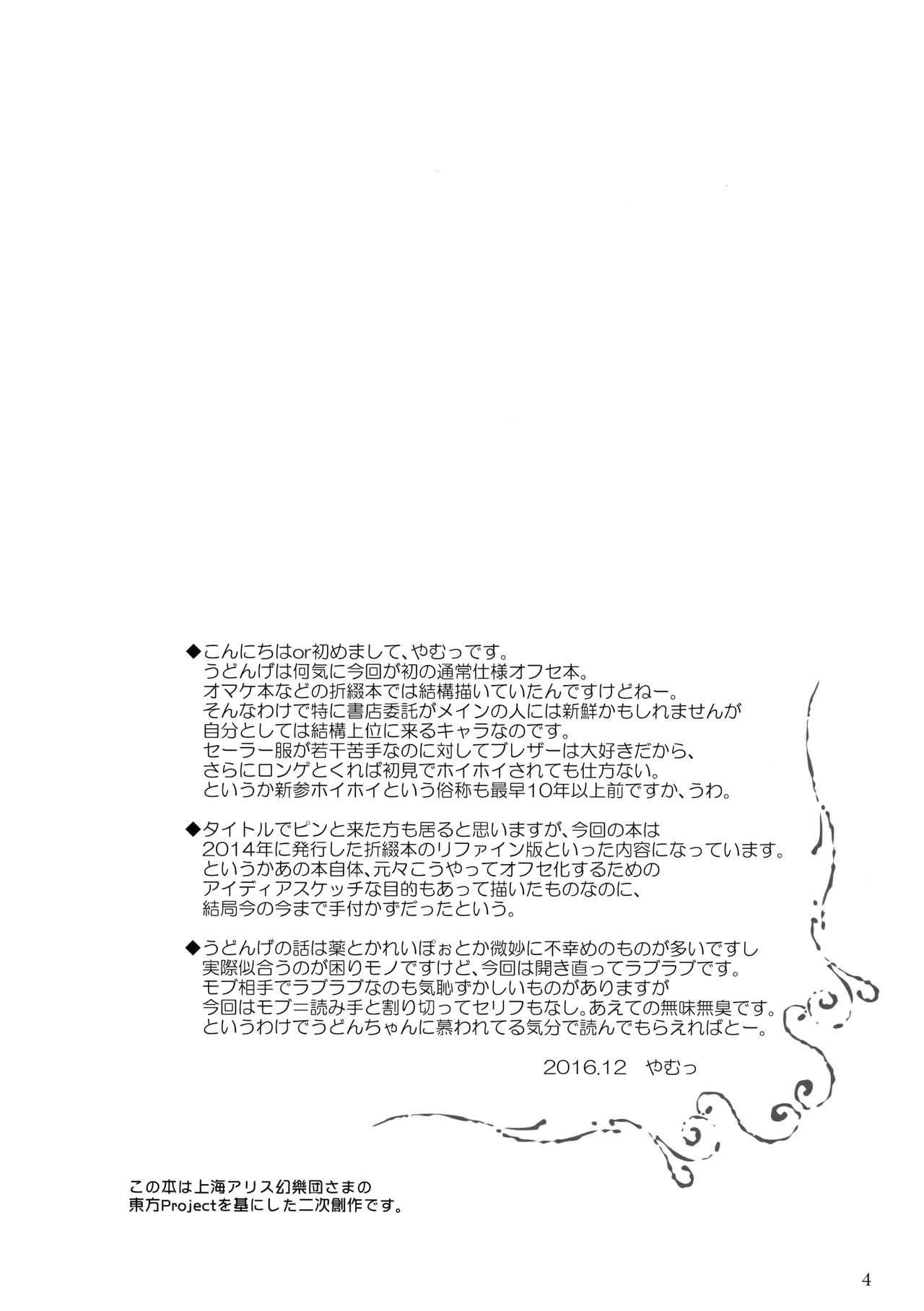 (C91) [Reverse Noise (やむっ)] ウサギは今夜も発情期 (東方Project)