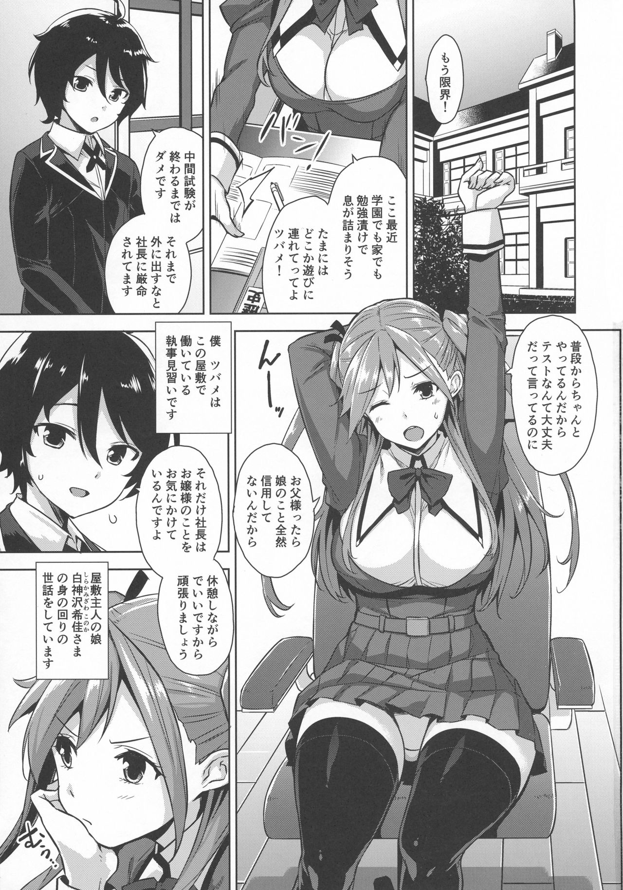 (C91) [Σ-Arts (神毛物由宇)] お嬢様の玩具な僕