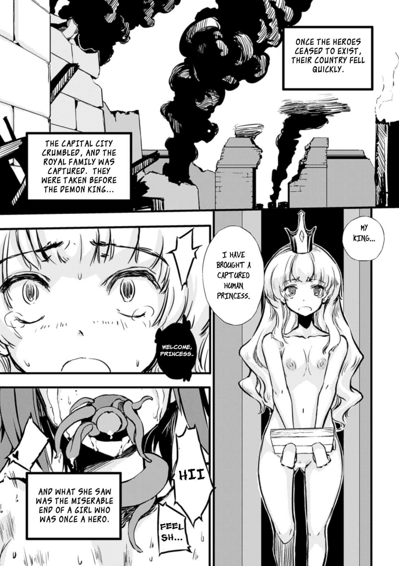 [Zutta] 敗北した勇者たち (二次元コミックマガジン 状態変化でバッドエンド! Vol.2) [英訳] [DL版]