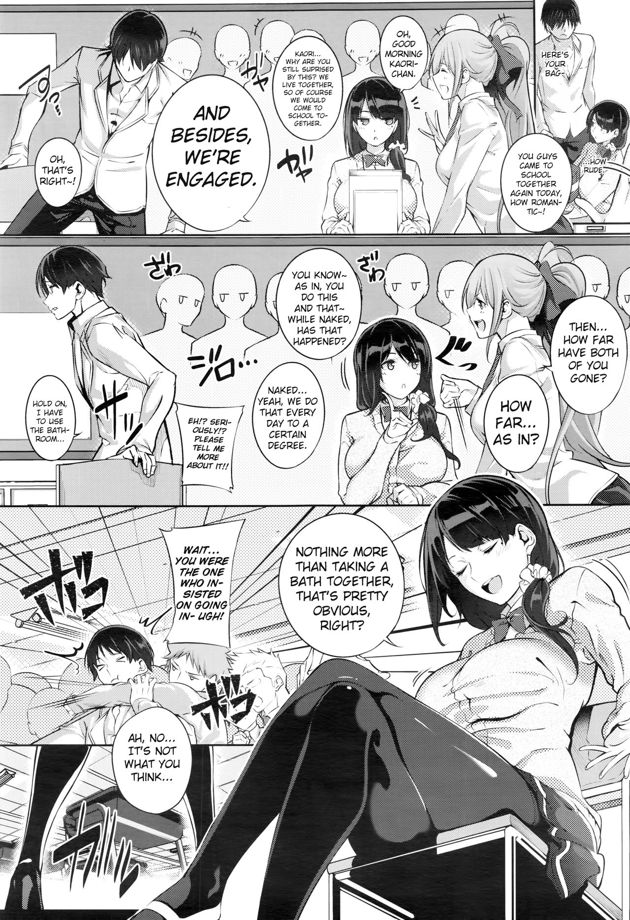 [ななお] De tres Piezas Primera | Three-pieces Ch.1 (コミック エグゼ 02) [英訳]