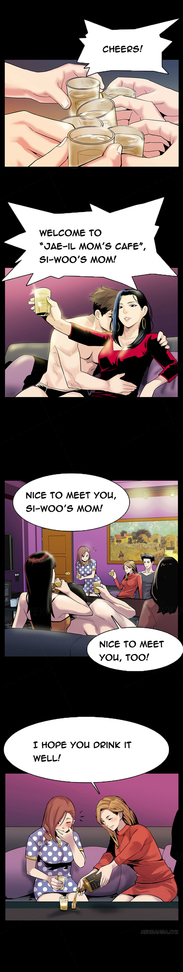 Moms Cafe Ch.1-6（英語）（継続中）