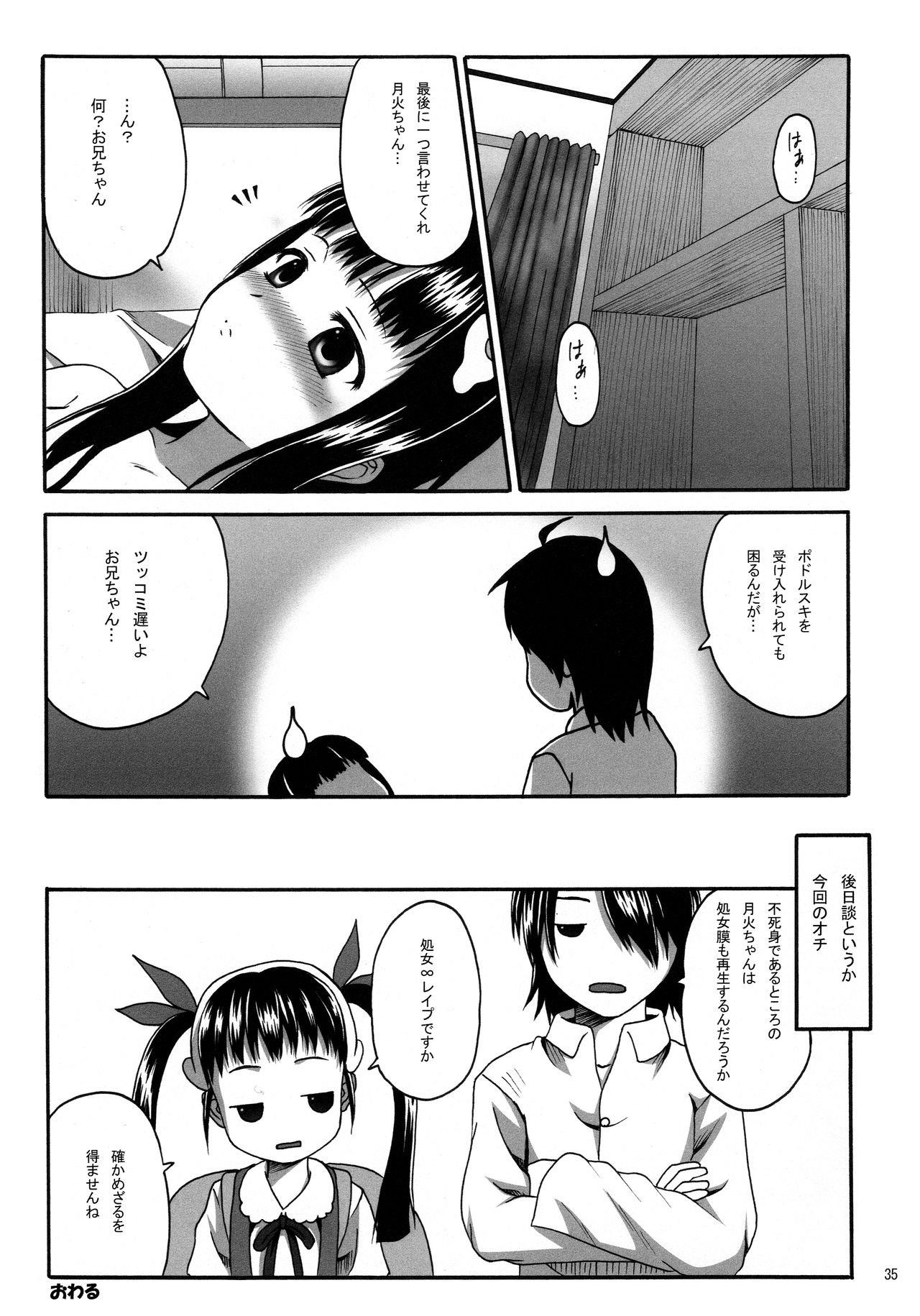 (C78) [ちらりずむ (飛鷹トヲル, 睦月緋色, 詩月雄)] CRパチモノガタリ (化物語)