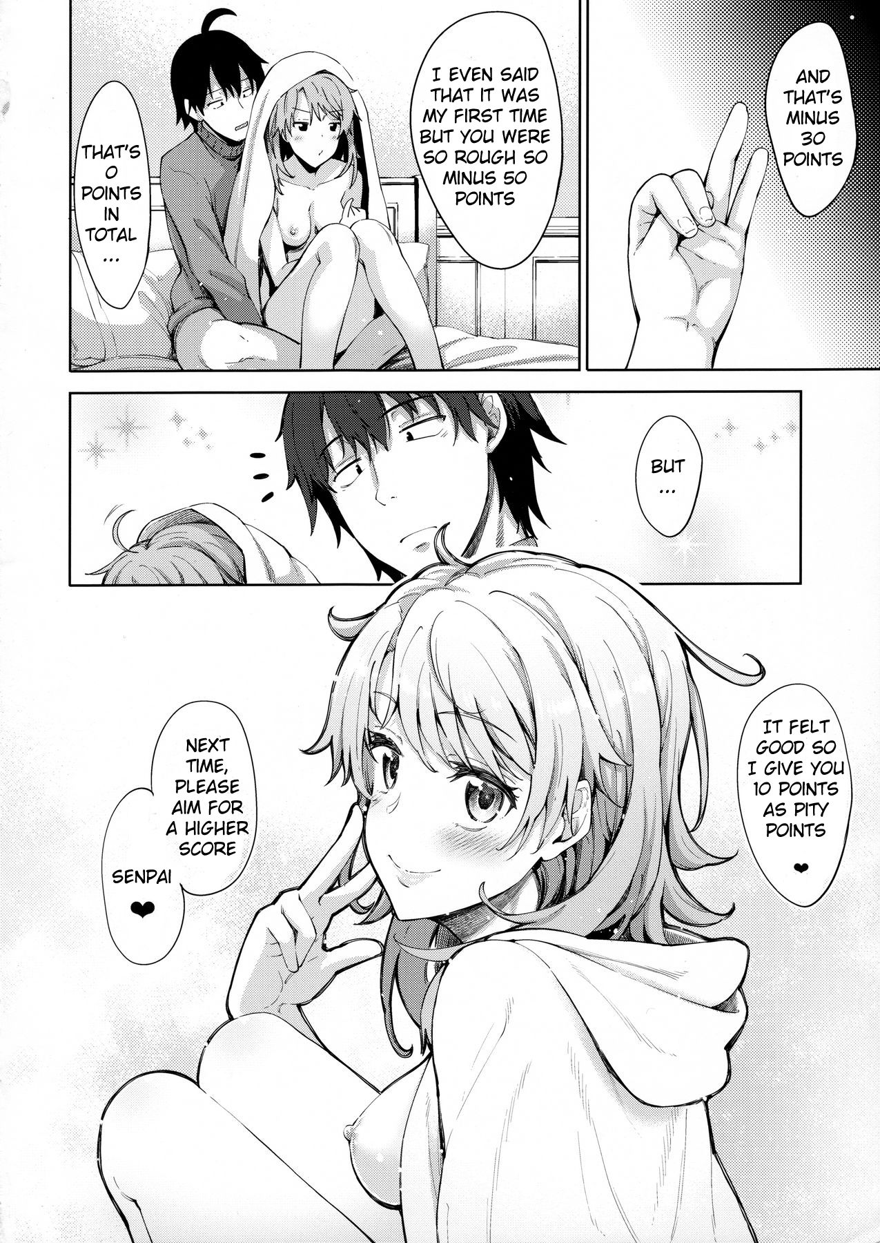 (C91) [ぺたパン (あきのそら)] IROHA STORY 01 (やはり俺の青春ラブコメはまちがっている。) [英訳]