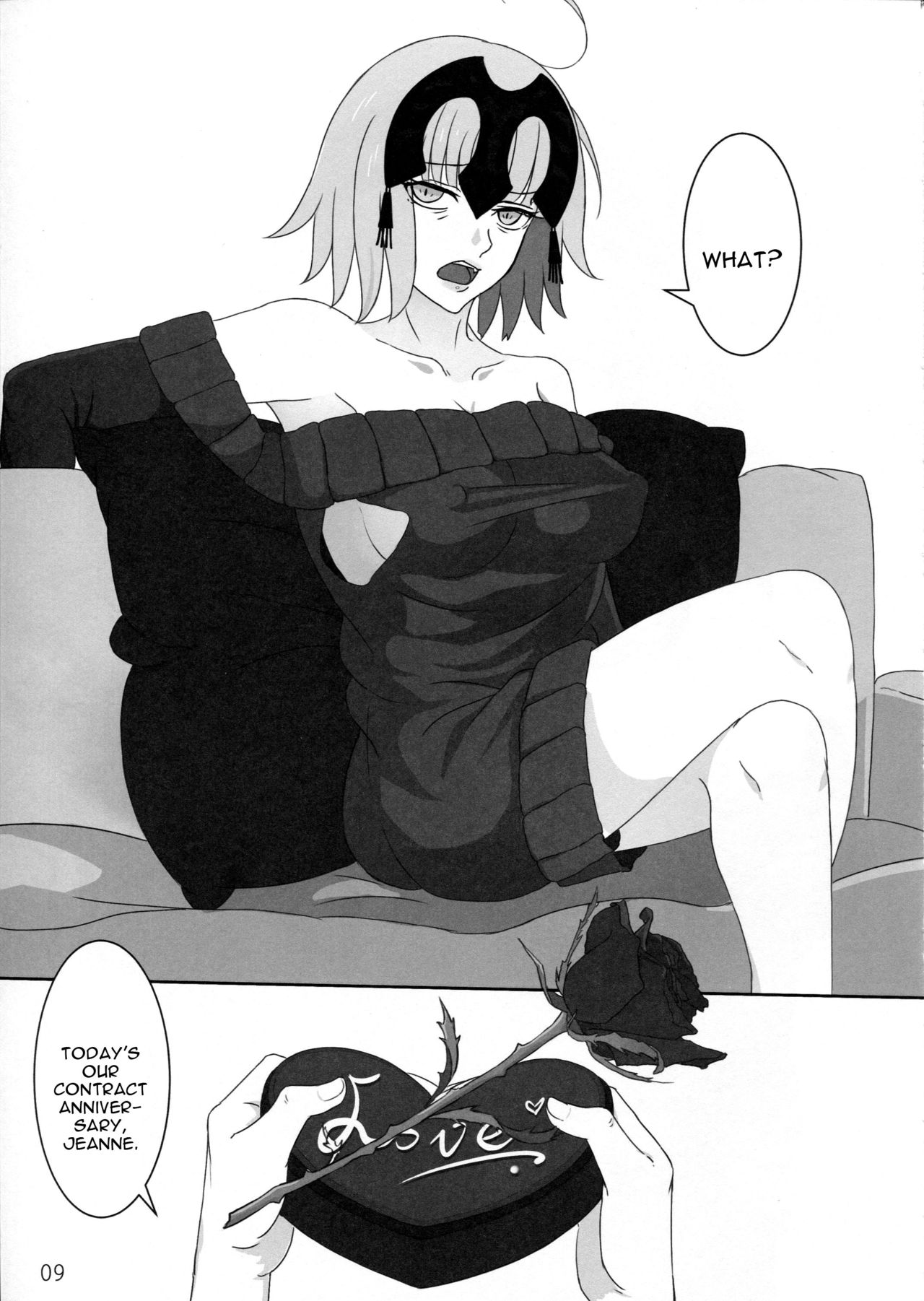 (C91) [少女製薬 (NOGOD)] 黒恋少女 (Fate/Grand Order) [英訳]