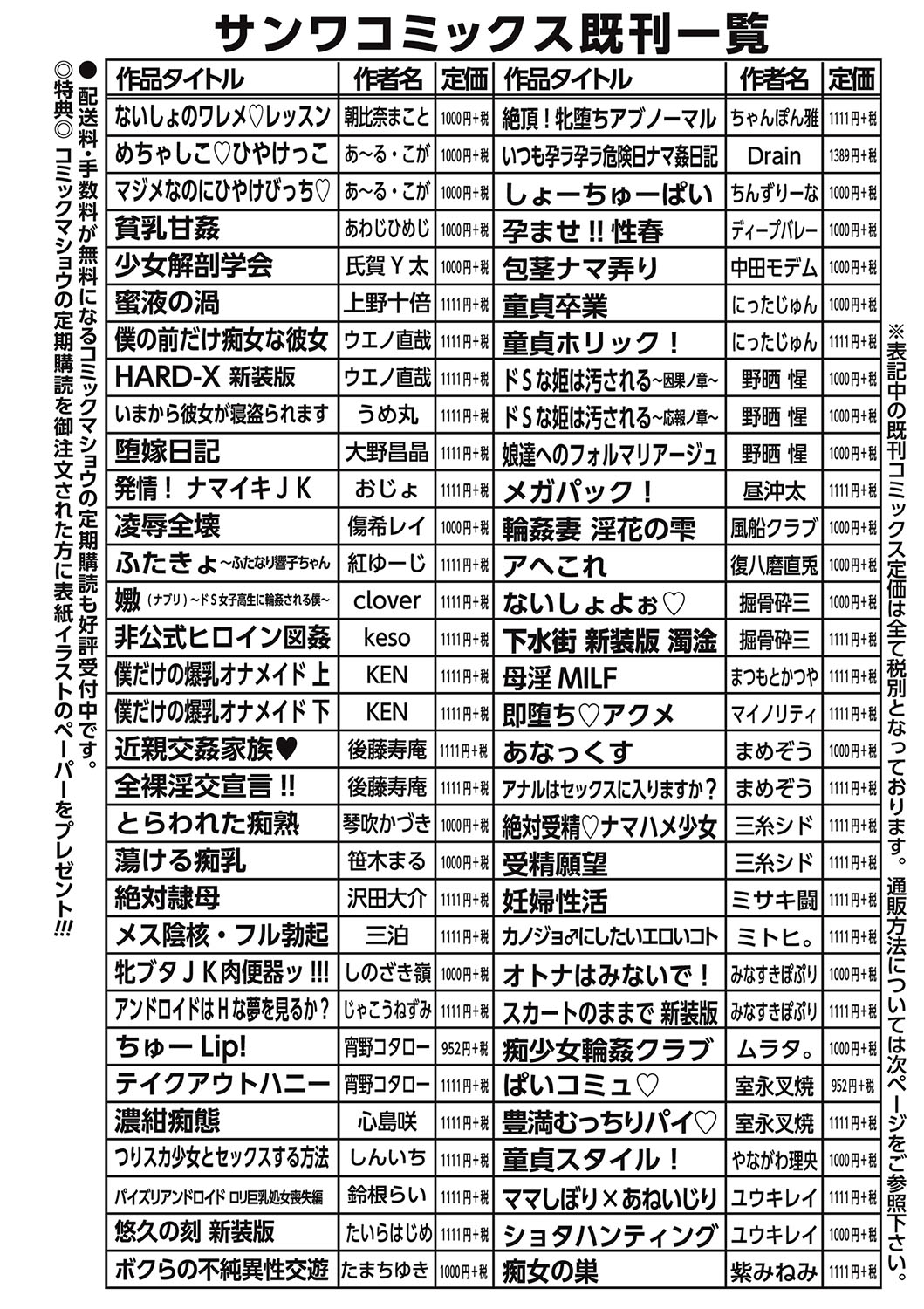 コミック・マショウ 2017年1月号 [DL版]