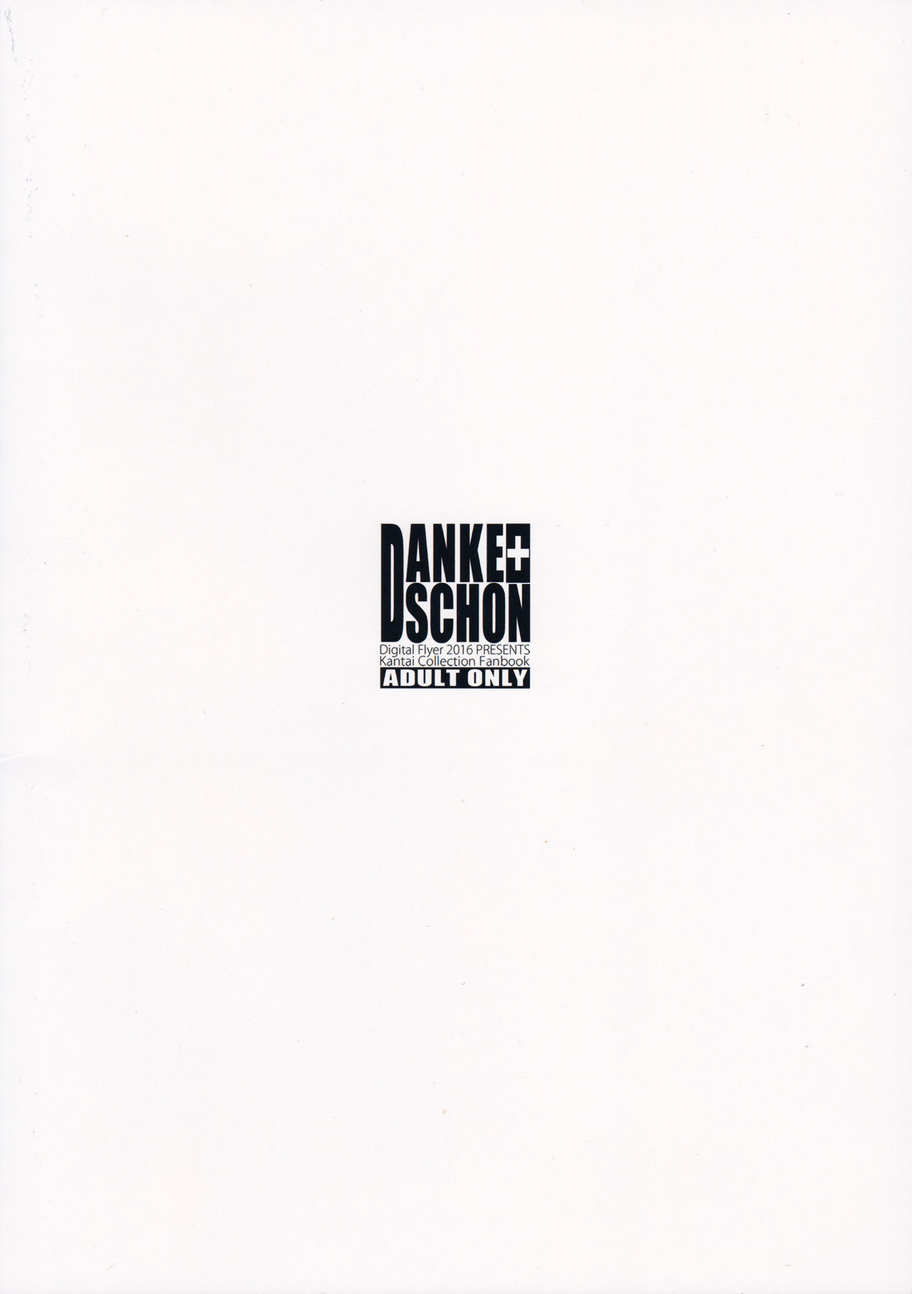 (C90) [Digital Flyer (大田優一)] DANKE+SCHON (艦隊これくしょん -艦これ-) [英訳]
