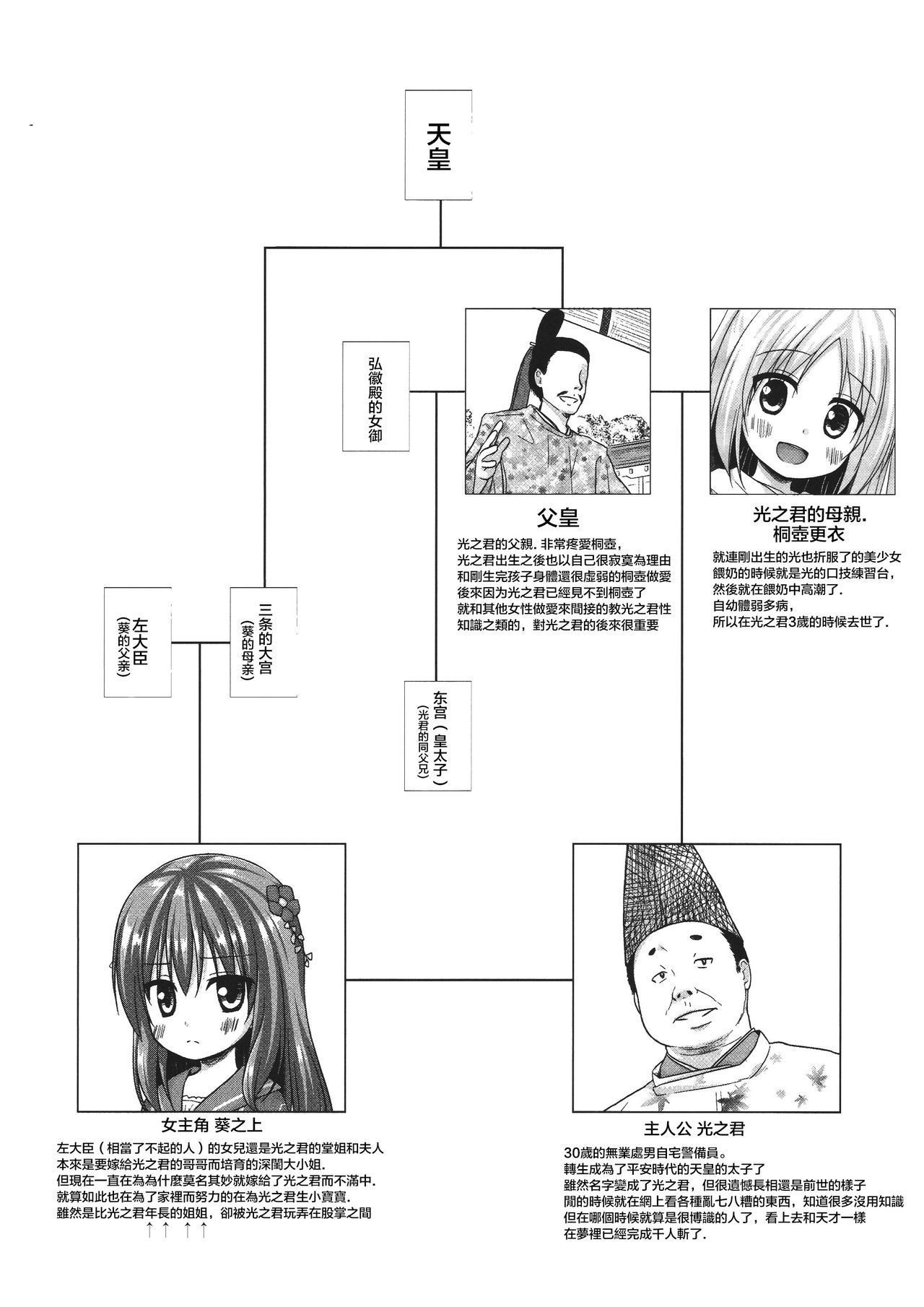 (コミティア118) [ノラネコノタマ (雪野みなと)] 光の君のさがなき計画 <葵> [中国翻訳]