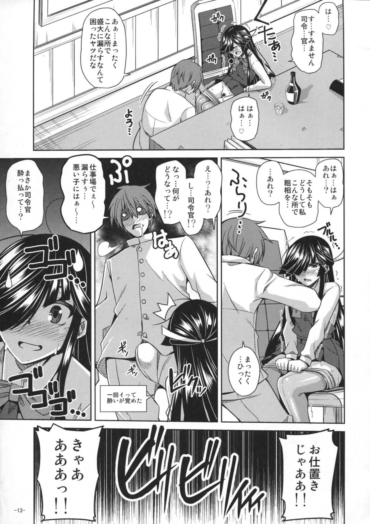 (C90) [何処までも蒼い空に浮かぶ肉。 (肉そうきゅー。)] 夜には夜の楽しみが…。 (艦隊これくしょん -艦これ-)