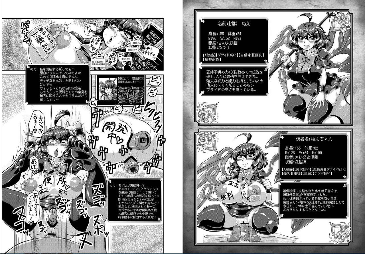 [芋。 (よろず)] 東方エロステータス合同 (東方Project) [DL版]