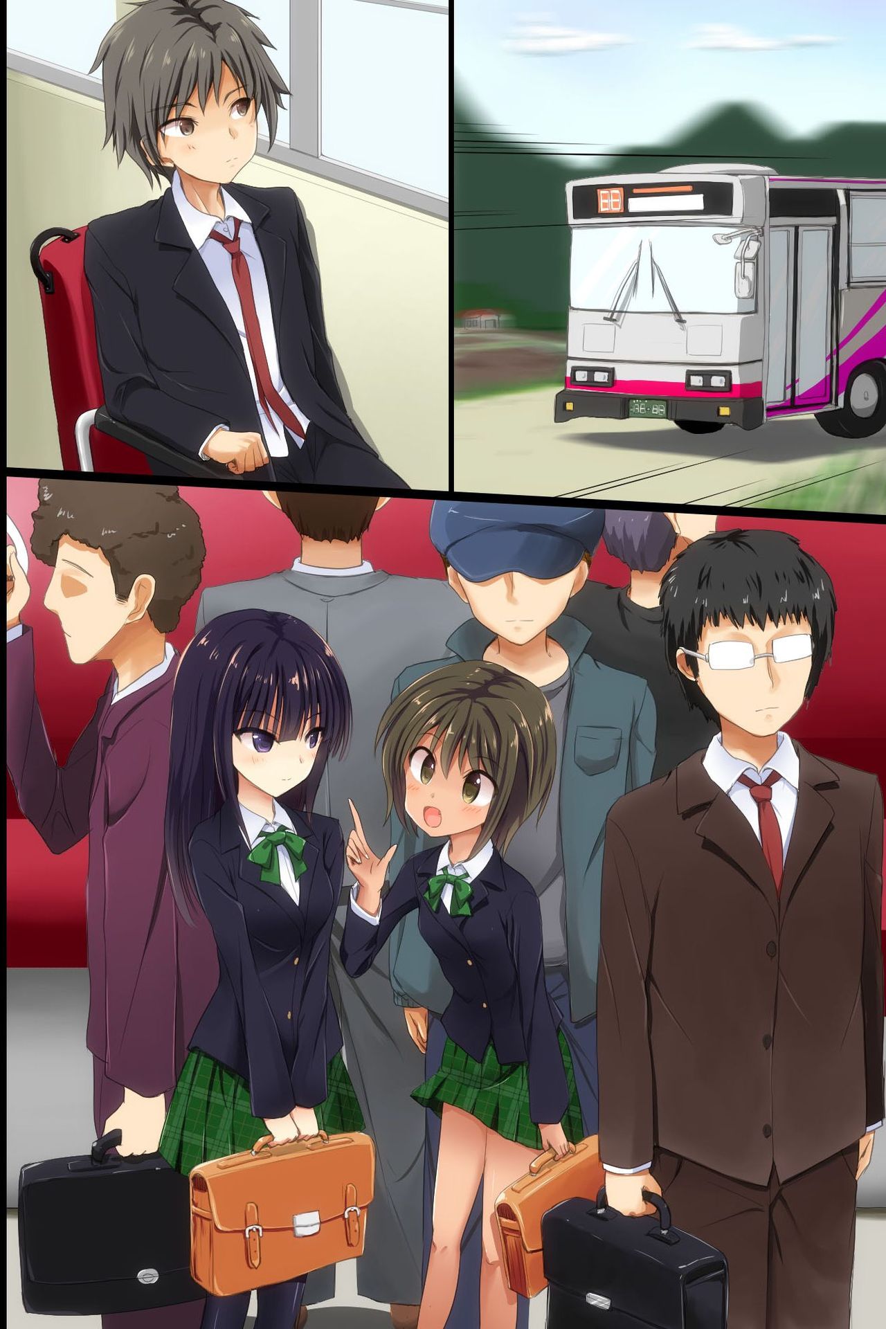 [ＤＬメイト] 監禁バス～ジャックされて全裸にハメられる女達