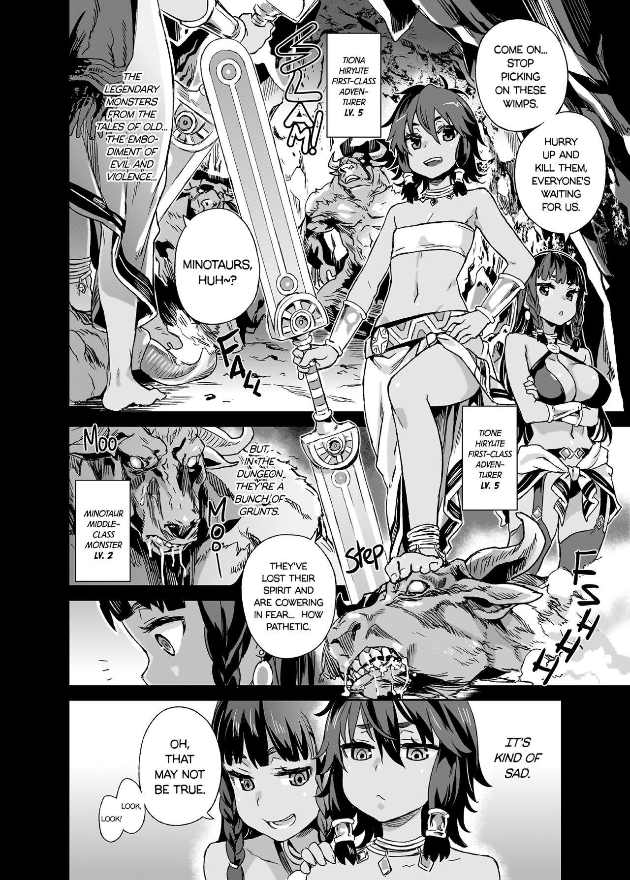 [Fatalpulse (朝凪)] VictimGirls19 JEZEBEL AMAZONES (ダンジョンに出会いを求めるのは間違っているだろうか) [英訳] [無修正] [DL版]