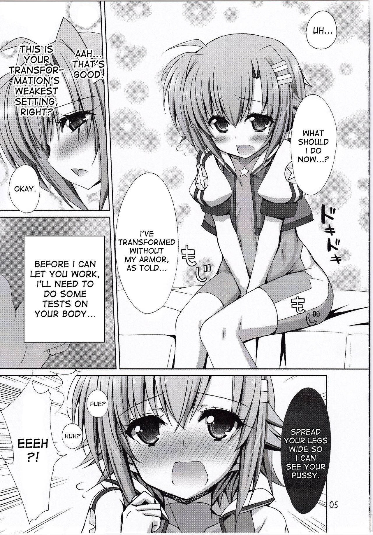 (C85) [しを堂。 (しを。)] FAKE P LOVE (魔法少女リリカルなのは) [英訳]