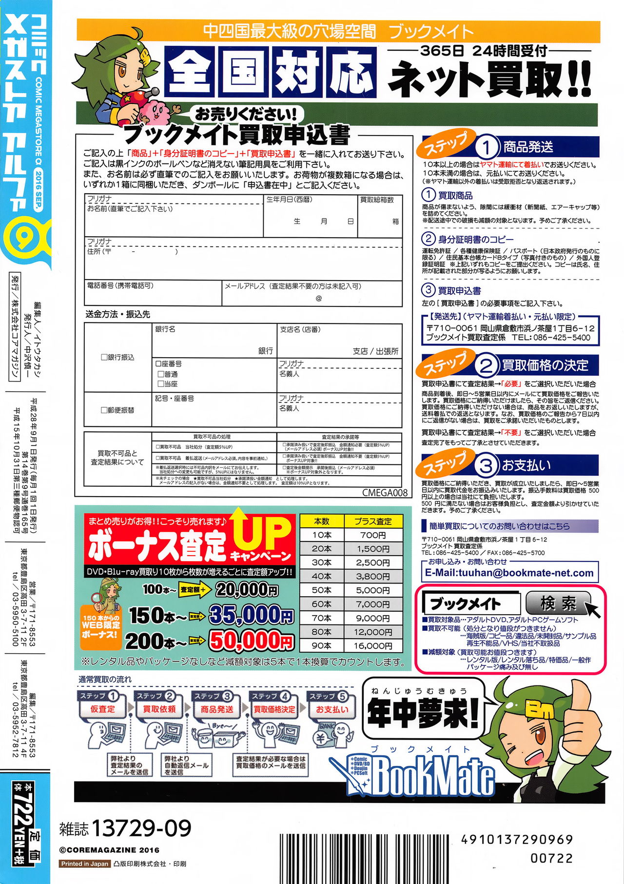 コミックメガストアα 2016年9月号