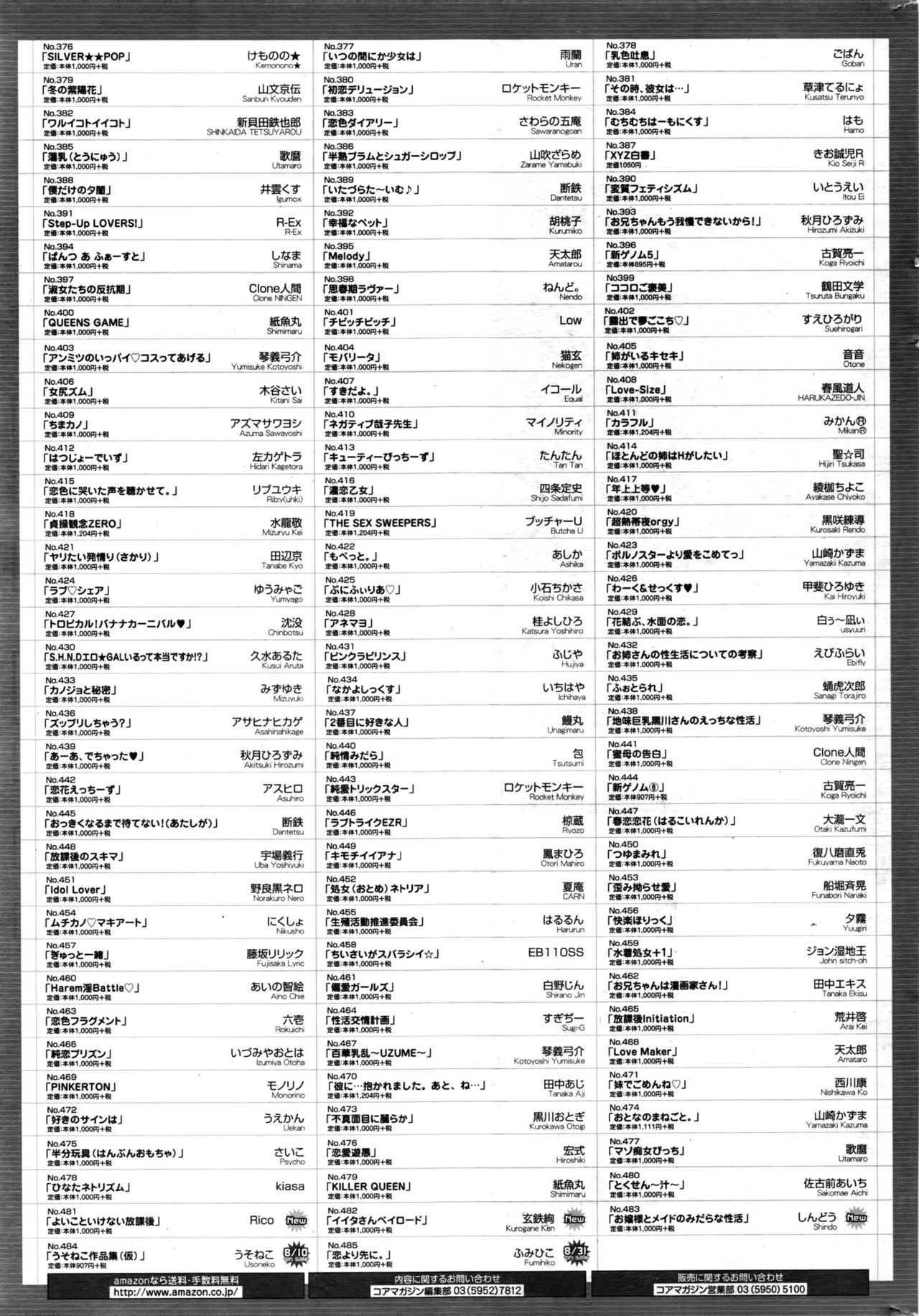 コミックホットミルク 2016年8月号