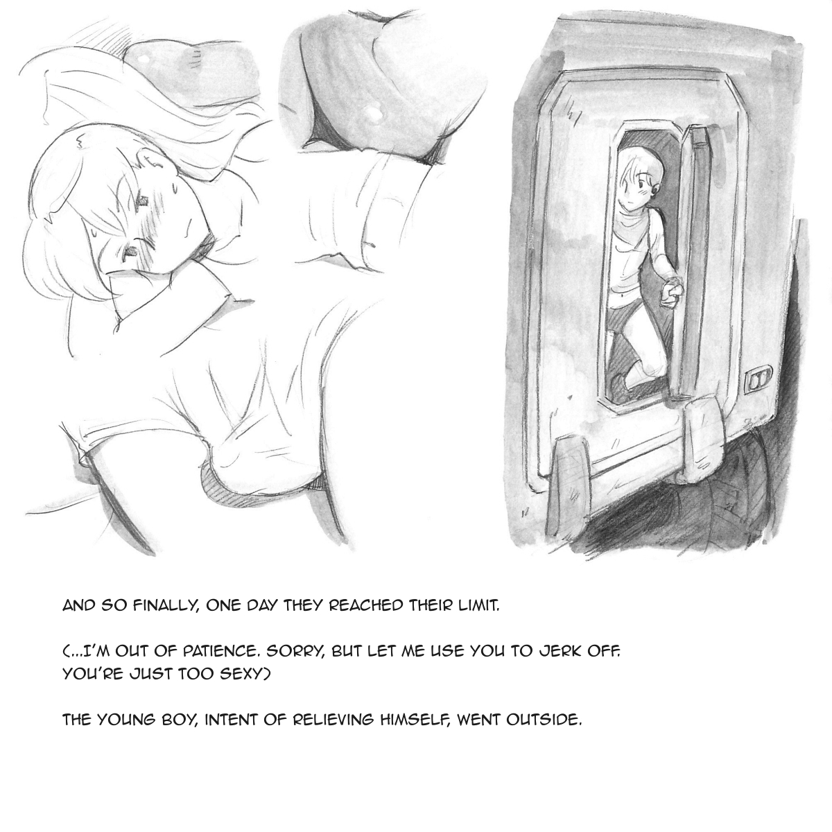 [pink-noise (みずいろ めがね)] ママショタイム バイオパニック編 [英訳]