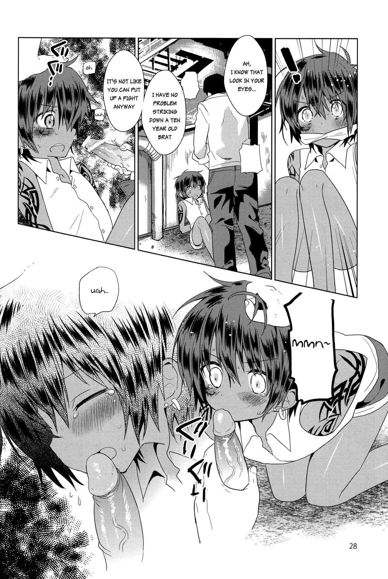 (ショタスクラッチ19) [Catcher in the Rye (黒川呪詛)] 俗悪人 [英訳] [無修正]