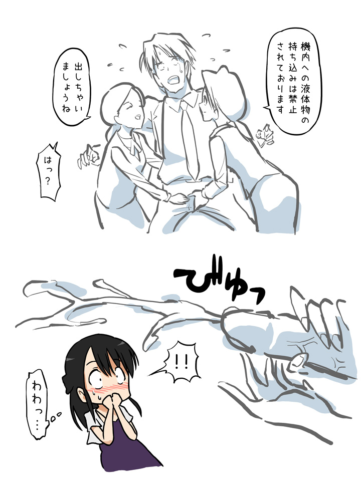 [あるぱかくらぶ] やりすぎな手荷物検査