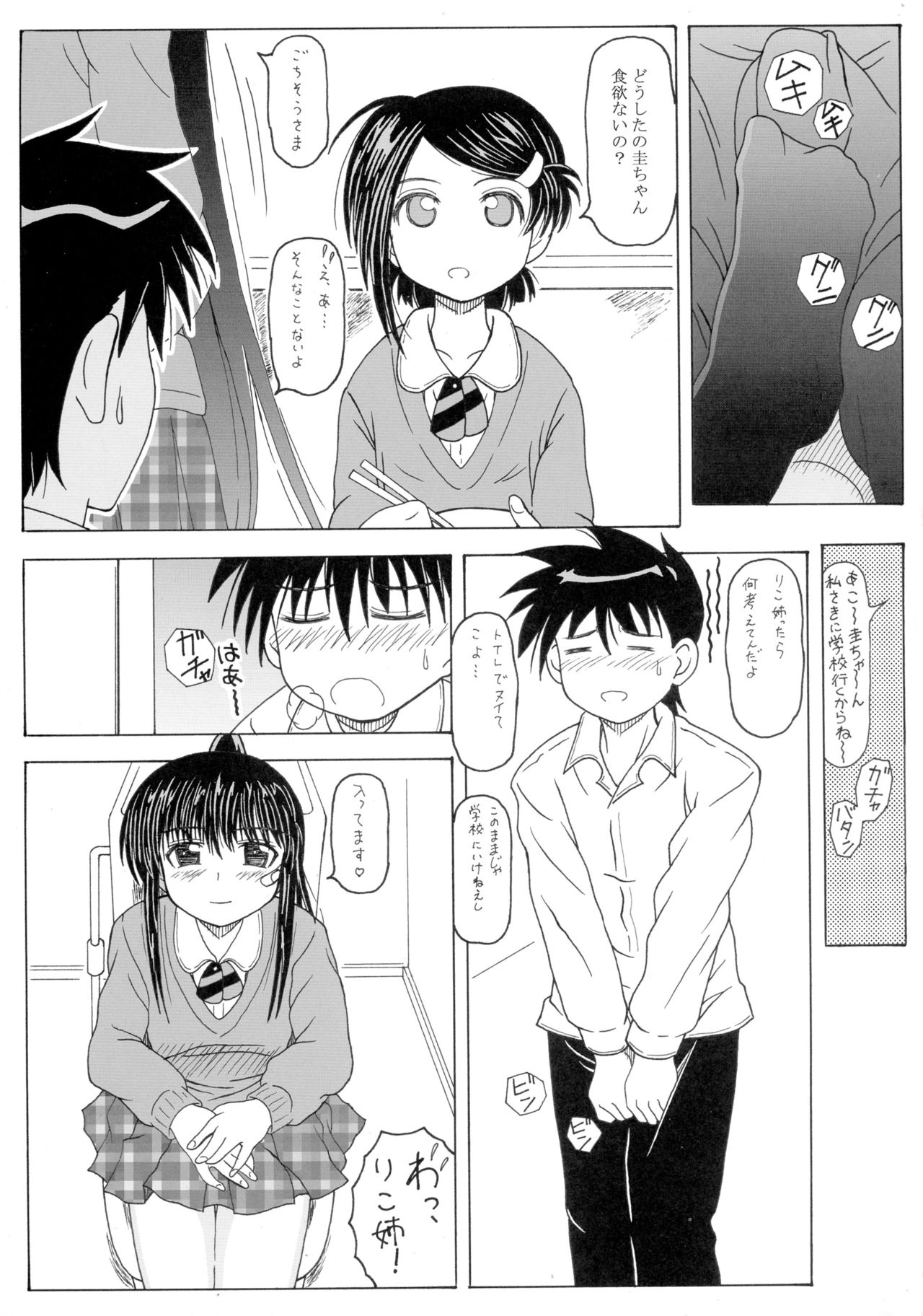 (サンクリ47) [華とりぼん (ぷりぷり右衛門)] ザ・お姉ちゃんズ (キス×シス)