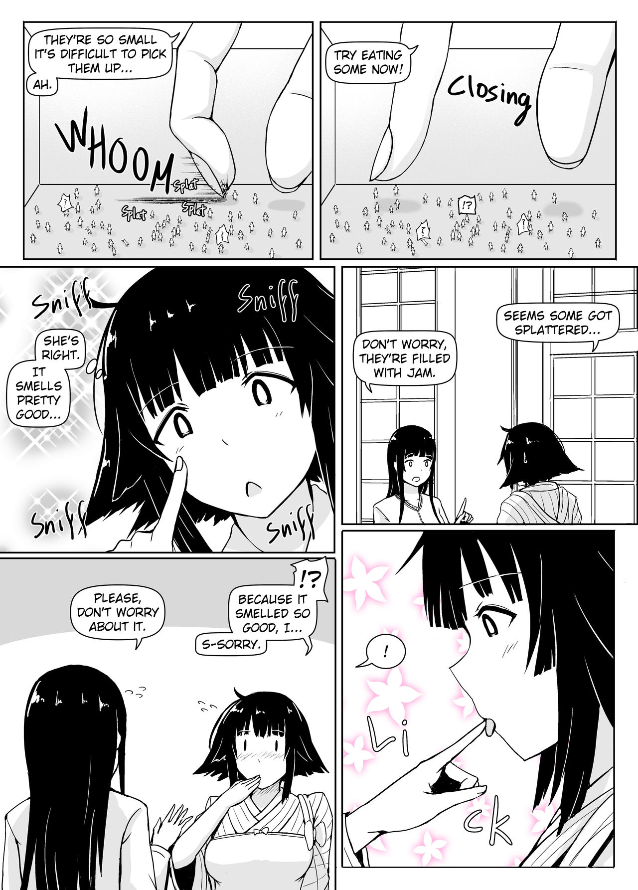 [おちこにうむ (寺田落子)] い～てぃんぐご～すと (ふらいんぐうぃっち) [日本語、英語] [DL版]