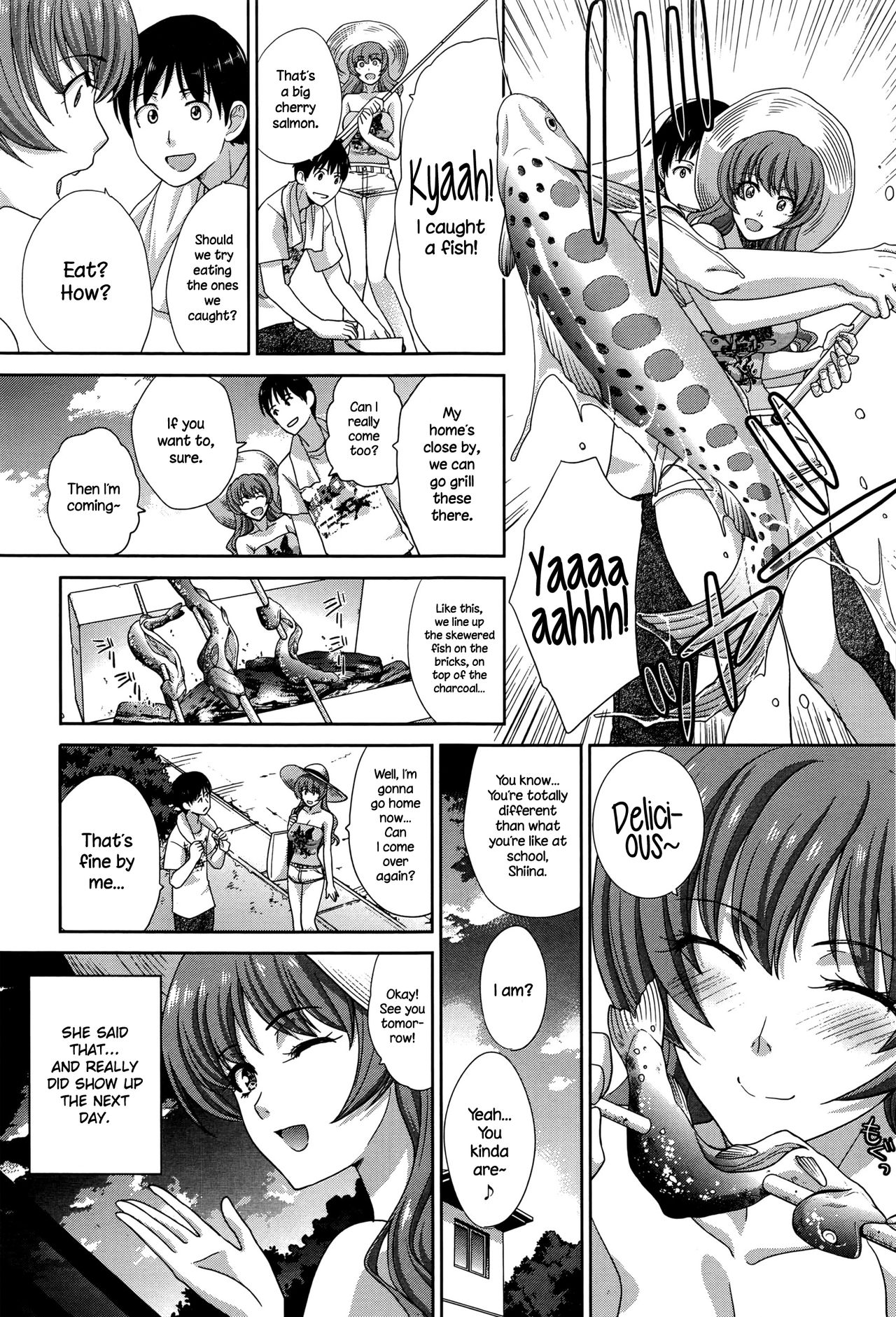 [板場広し] 夏，彼女ができました (COMIC アンスリウム 2016年8月号) [英訳]