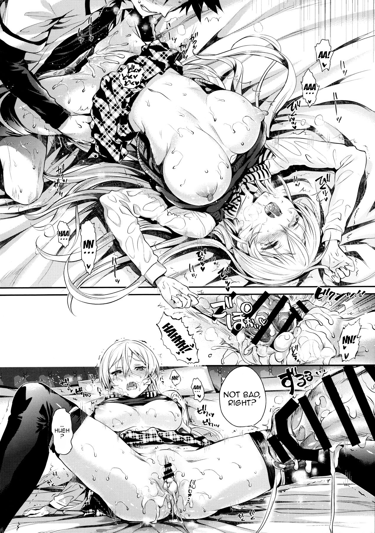 (C90) [ねこはまんまがうつくしい (Hisasi)] えりな様のレンアイ研究会。 (食戟のソーマ) [英訳]