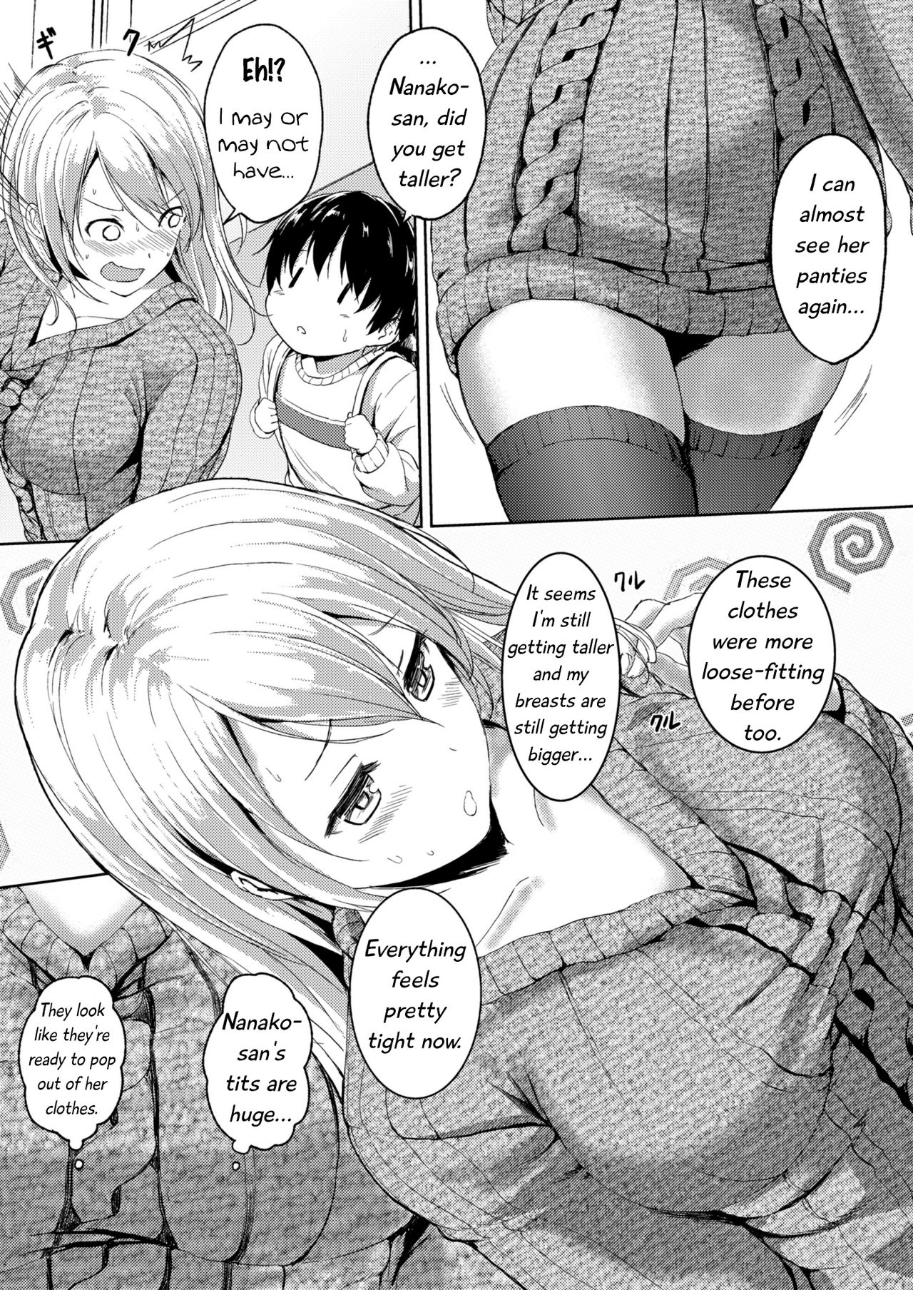 [honey lounge (はちみつ)] 190cm↑長身お姉さんと体格差いちゃらぶ時間 [英訳]