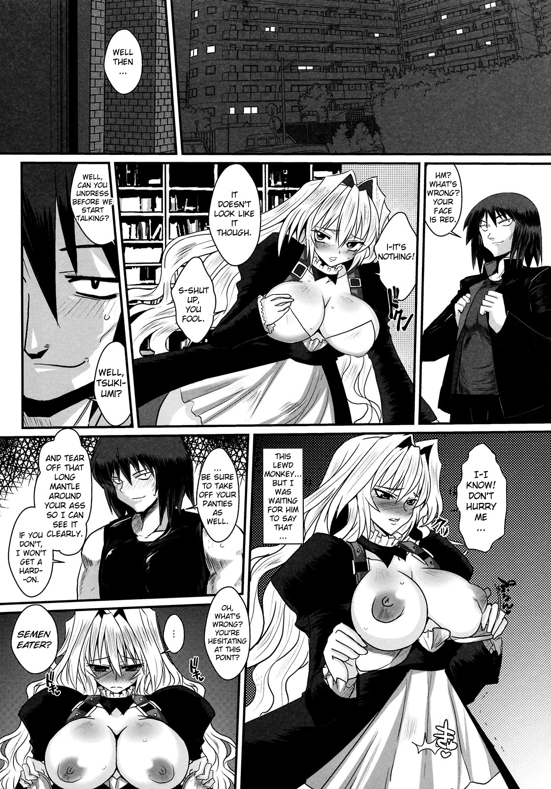 [YOMOTHUHIRASAKA]（bbsacon）ダゲツイヌミ（Complete）（Sekirei）[English] {doujin-moe.us}