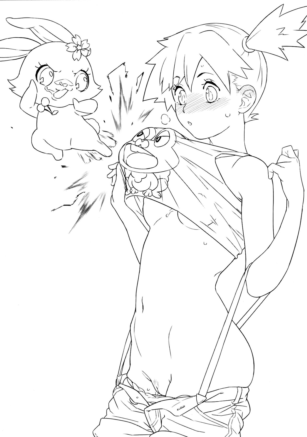 (C84) [zero戦 (xxzero)] 3DのXとYでハッピネス？！ (ポケットモンスター) [中国翻訳] [無修正]