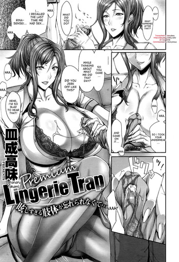 [皿成高味] Lingerie Trap (コミックメガストアα 2016年6月号) [英訳]