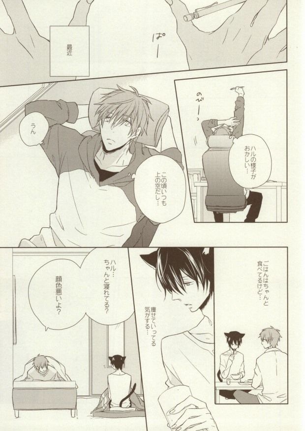 (恋愛サバイバル) [CASHLAIM (はる)] いただきます ごちそうさま (Free!)