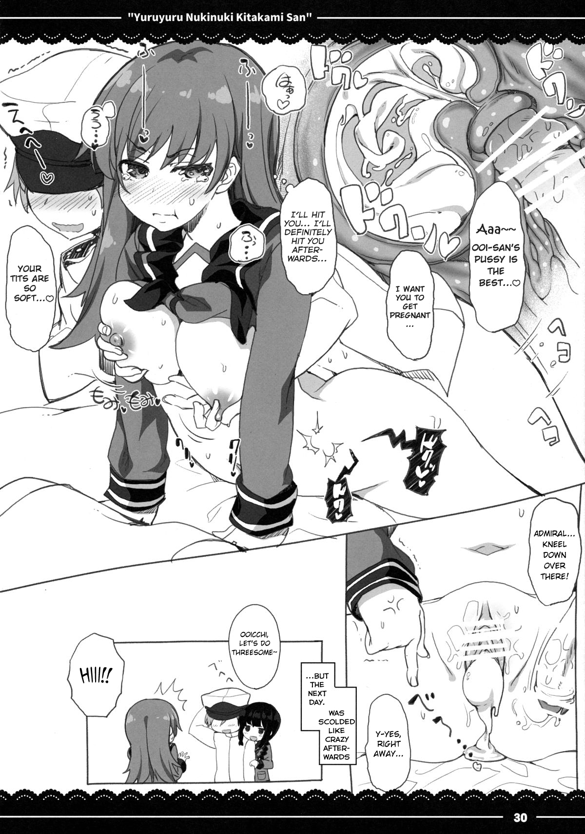 (C89) [伊東ライフ (伊東ライフ)] ゆるゆるぬきぬき北上さん (艦隊これくしょん -艦これ-) [英訳]