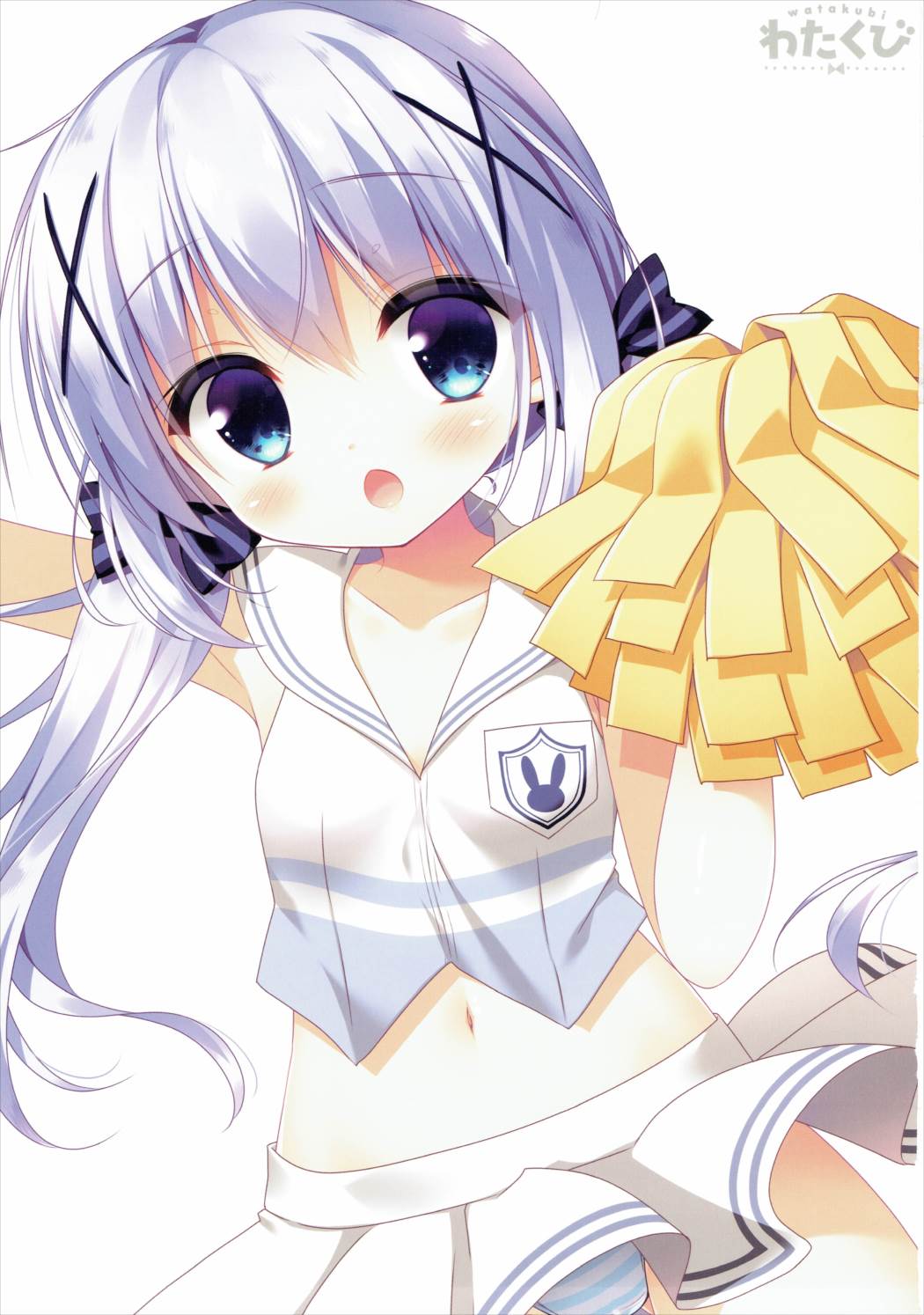 (COMIC1☆10) [わたくび (笹井さじ)] チノちゃんの応援 (ご注文はうさぎですか?)