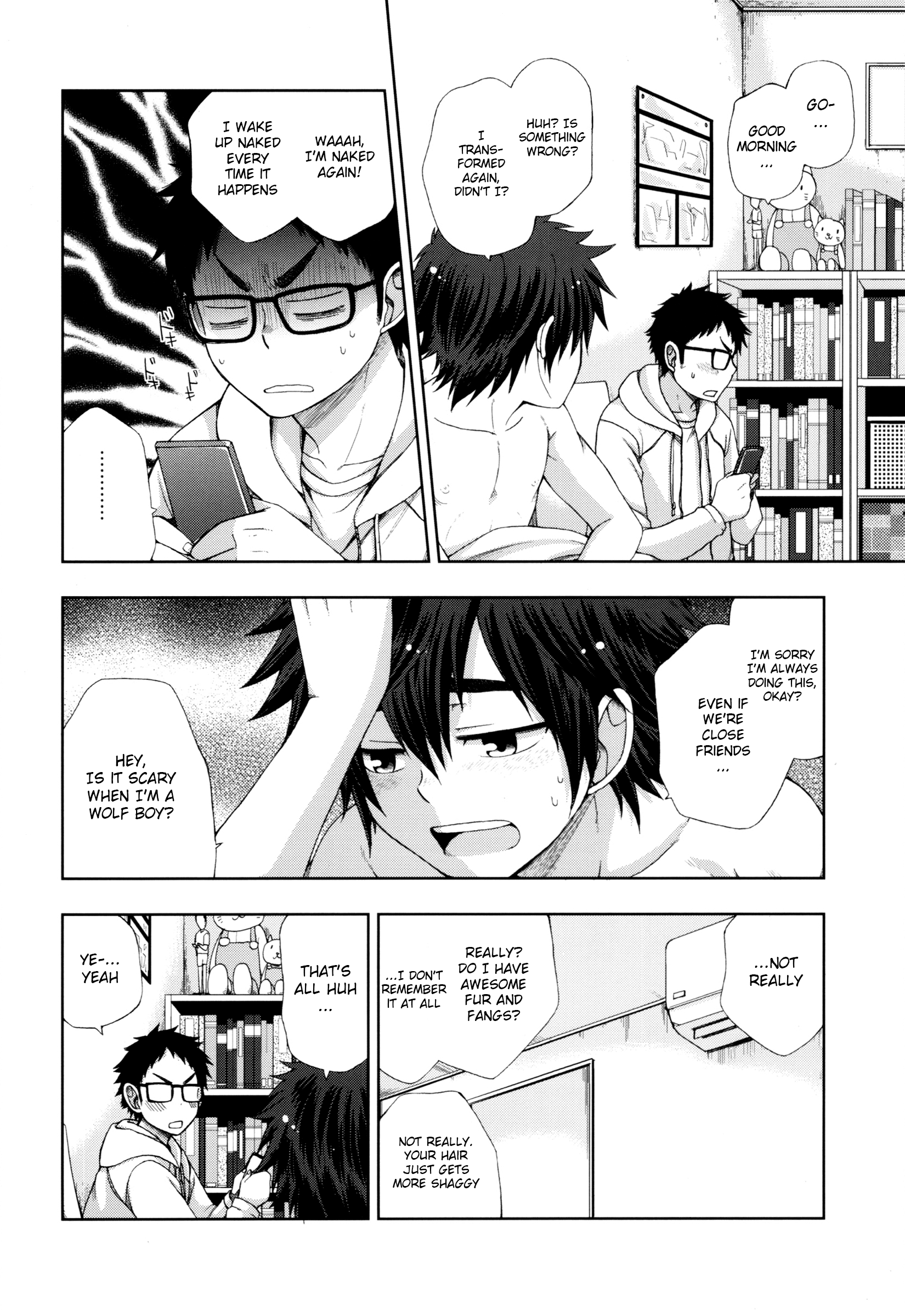 (ショタスクラッチ28) [CHIN-UP (ぽっち)] ぼくのおおかみ少年 [英訳]