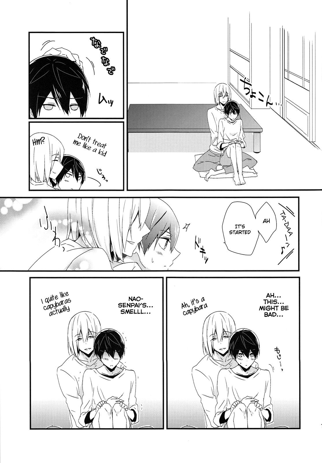 (Splash!Hi2) [ハニカム・アイスクリーム (ゆずる)] 芳芬の坩堝 (ハイ☆スビード! Free! Starting Days) [英訳]