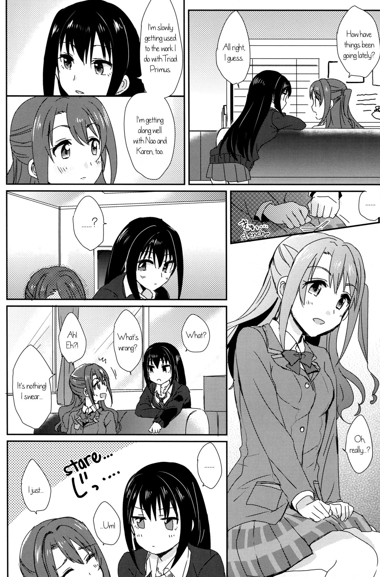 (シンデレラFESTIV@L) [POCHI (凪空りく)] RRR (アイドルマスター シンデレラガールズ) [英訳]