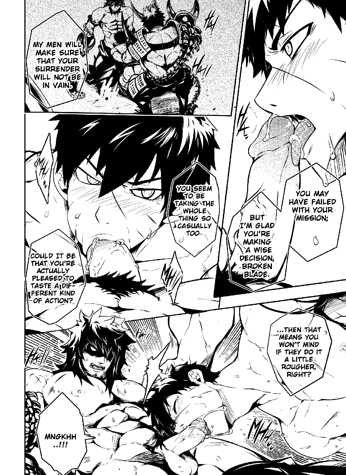 [Black Monkey (Mazjojo、Zamius)] Broken Pride (刀剣乱舞) [英訳] [無修正]