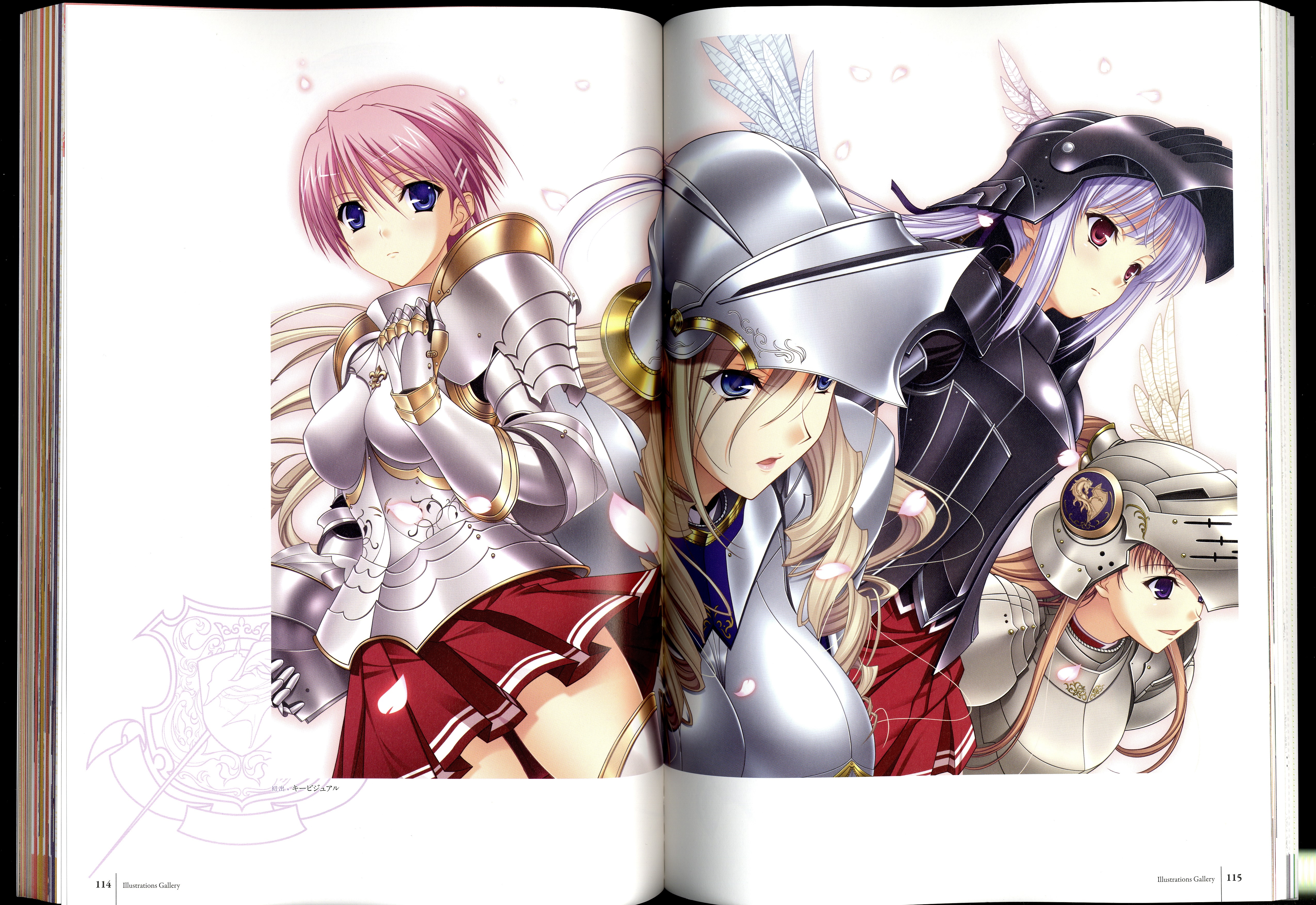 ワルキューレロマンツェ［少女騎士物語］ ビジュアルファンブック
