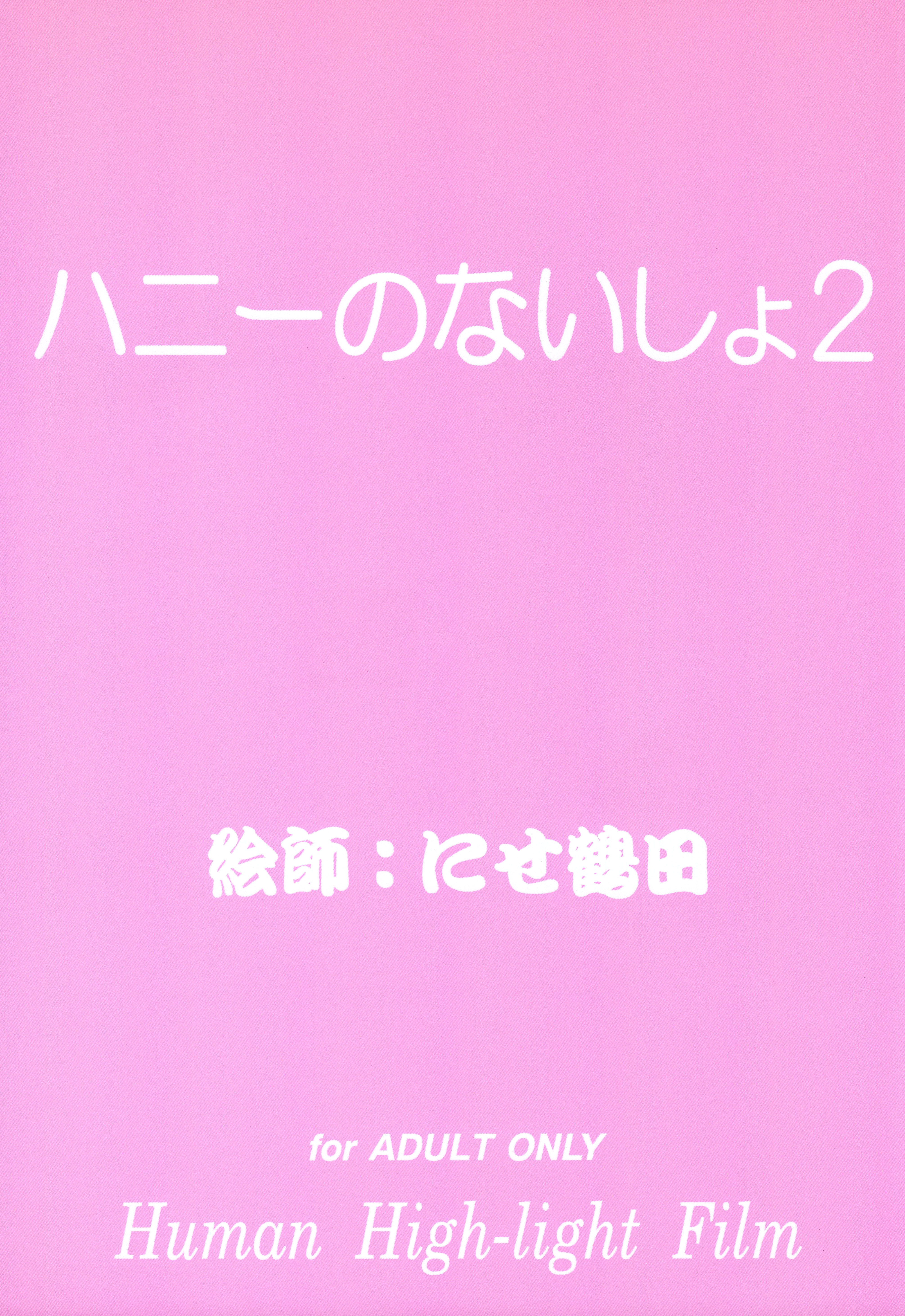 [ヒューマン・ハイライト・フィルム (にせ鶴田洋久)] ハニーのないしょ2 (キューティーハニー)