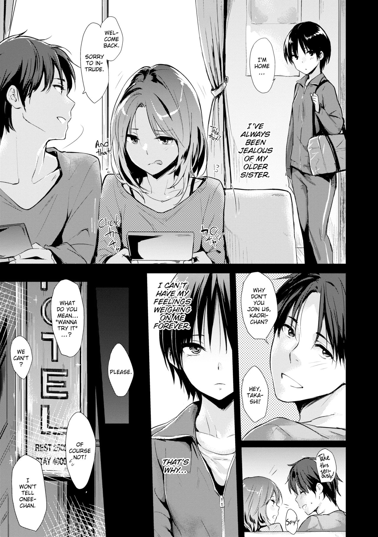 [なぱた]大混乱[英語] [無修正]