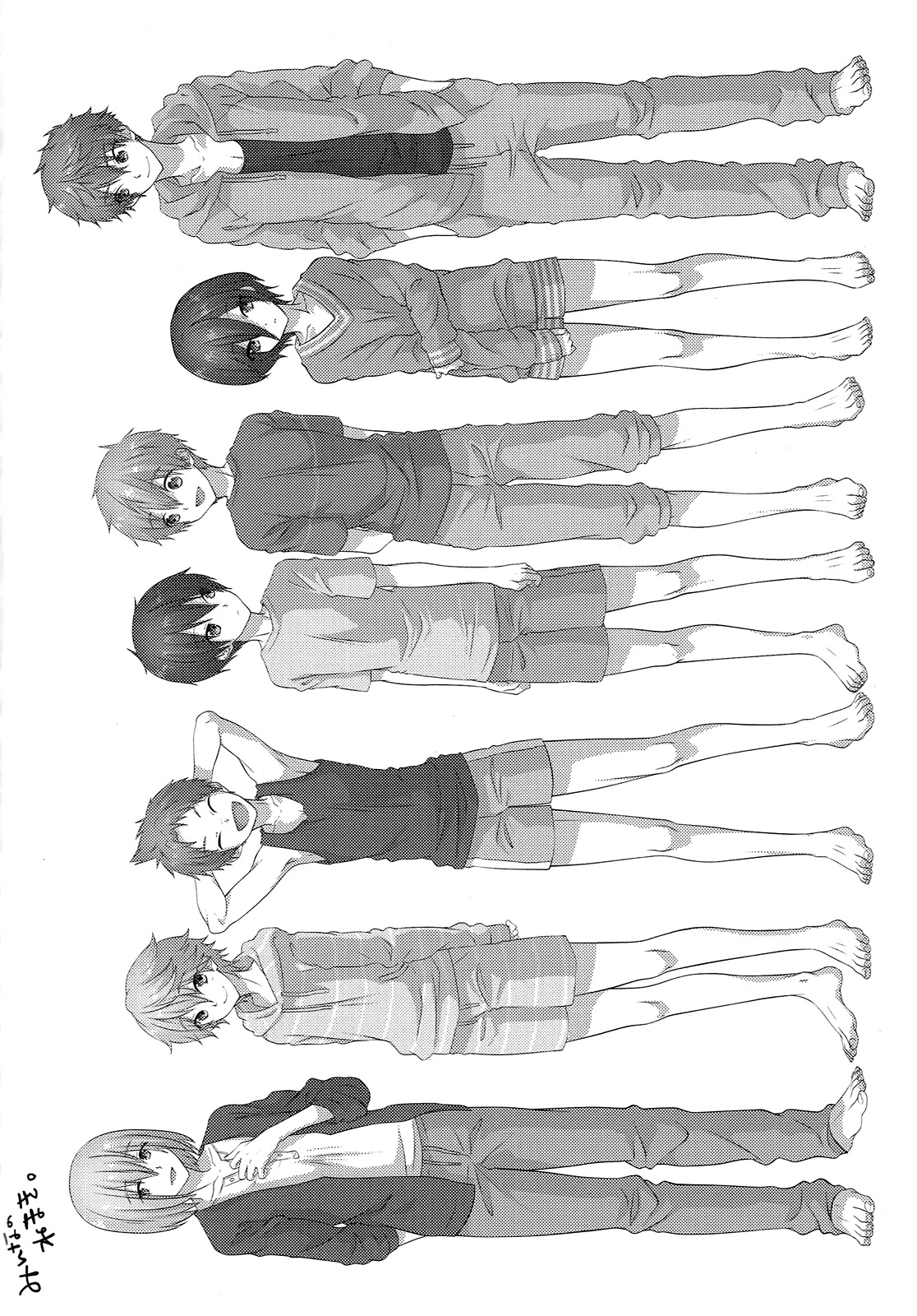 (Splash!Hi2) [めめXILE (女々男)] ぱじゃまでおじゃま (ハイ☆スビード! Free! Starting Days)