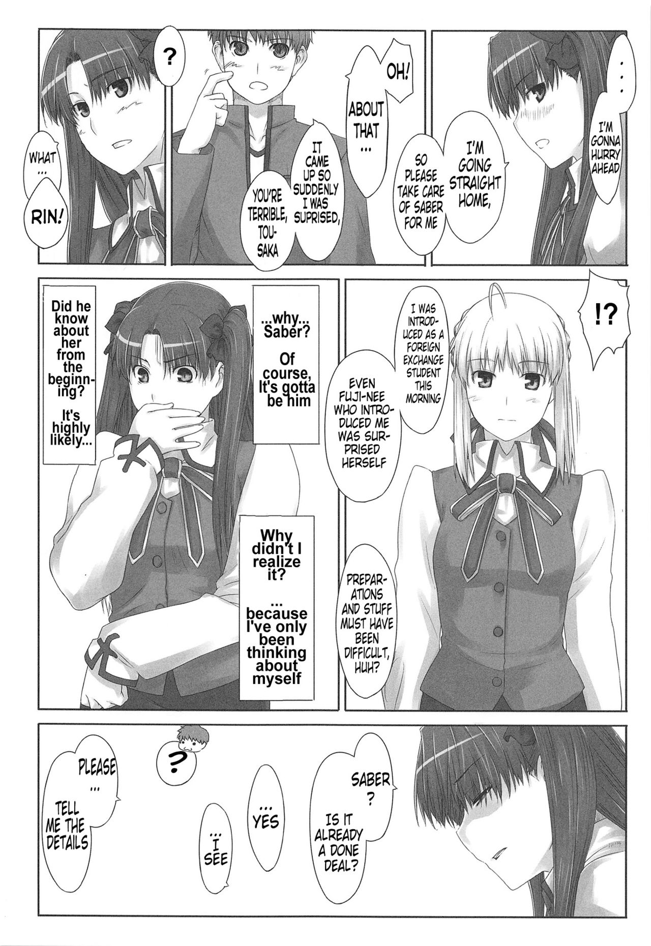 (C88) [MTSP (Jin)] 遠坂家ノ家計事情 総集編 1 (Fate/stay night) [英訳]