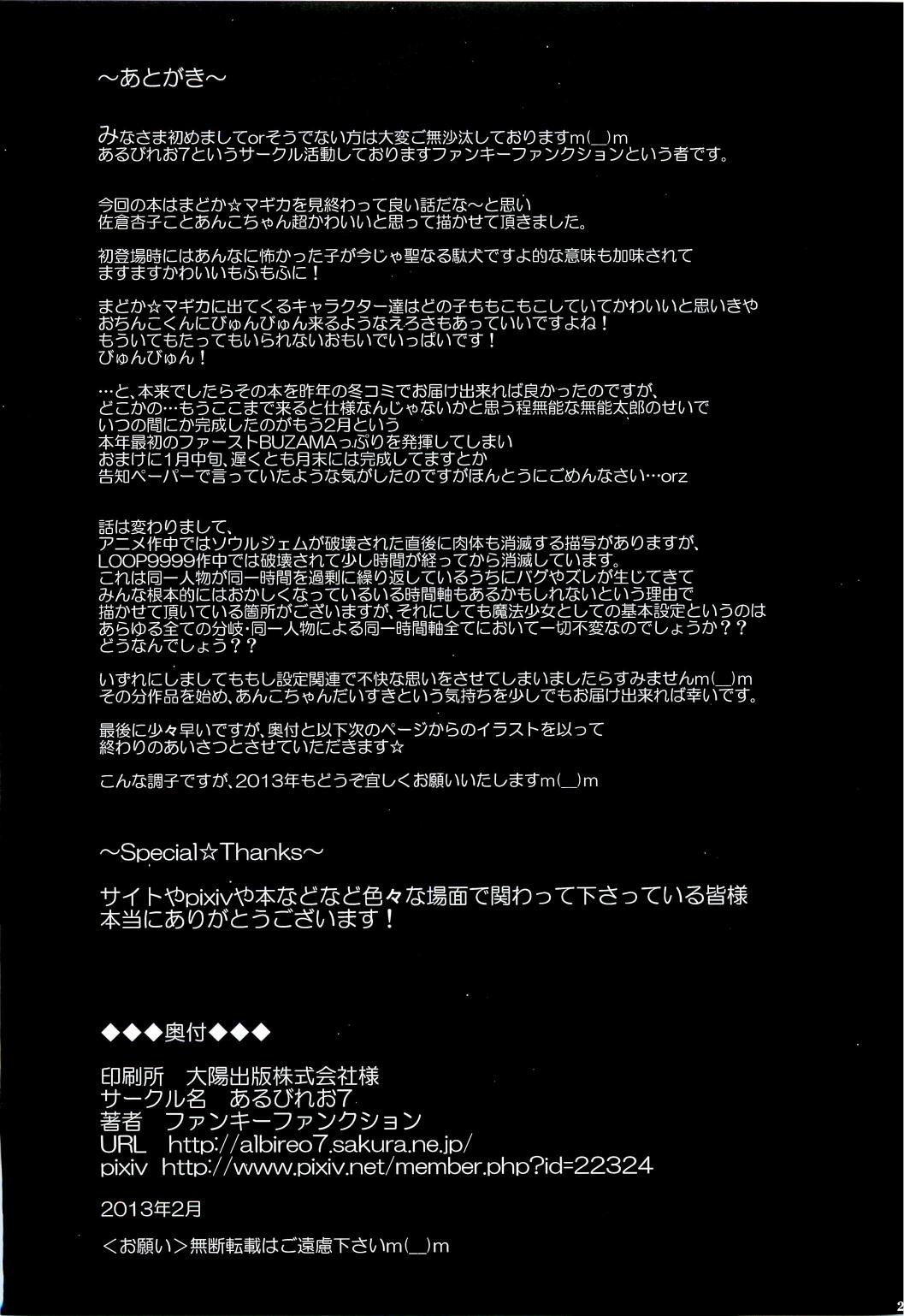 (サンクリ58) [あるびれお7 (ファンキーファンクション)] LOOP9999 (魔法少女まどか☆マギカ)