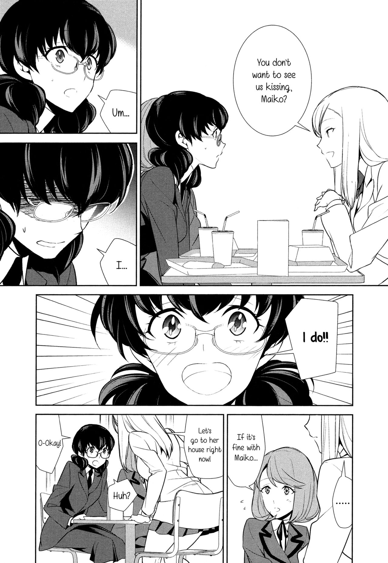 [狛句] 私のシュミってヘンですか？ 第5話 (L -Ladies & Girls Love- 08) [英訳]