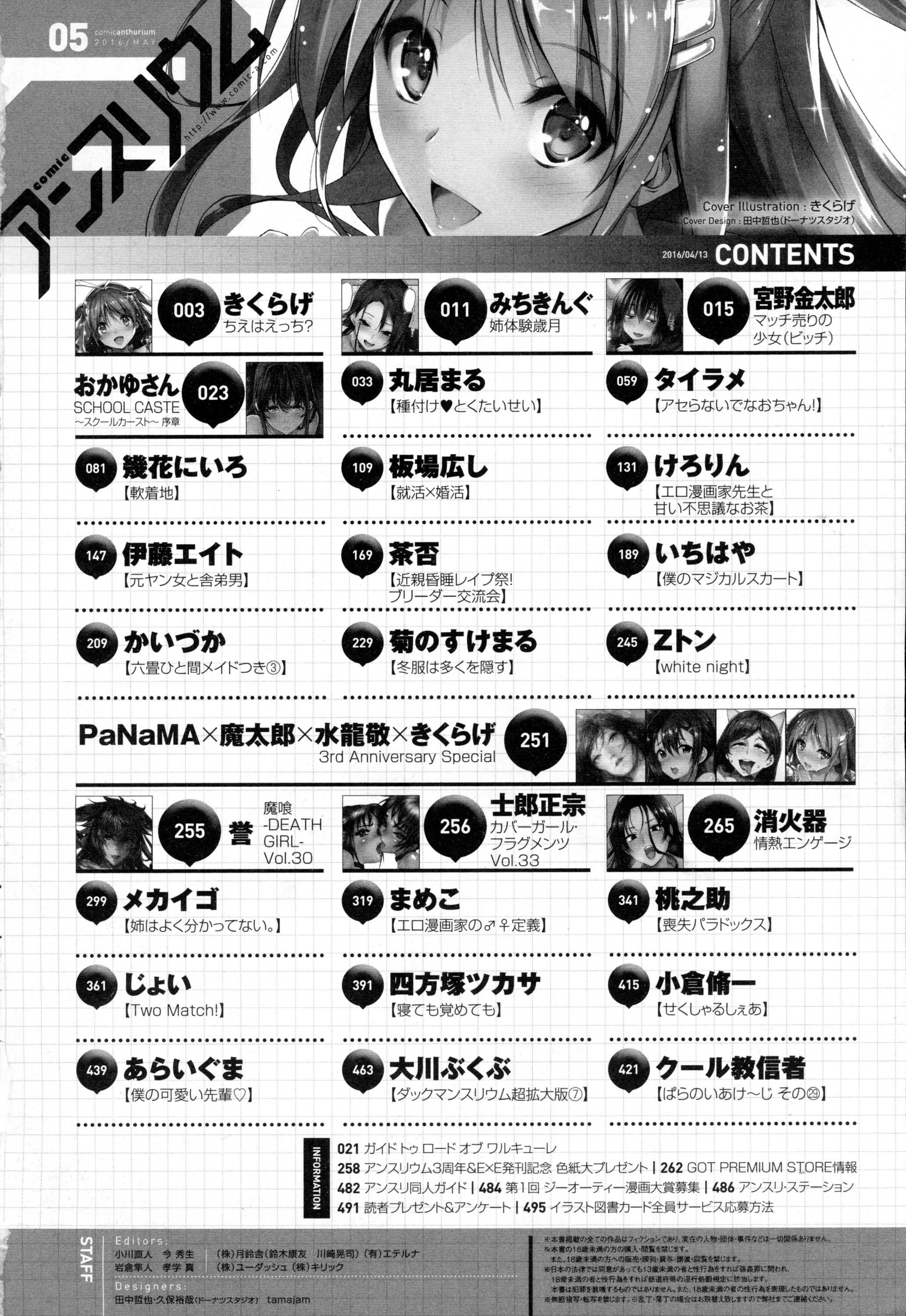 COMIC アンスリウム 2016年5月号