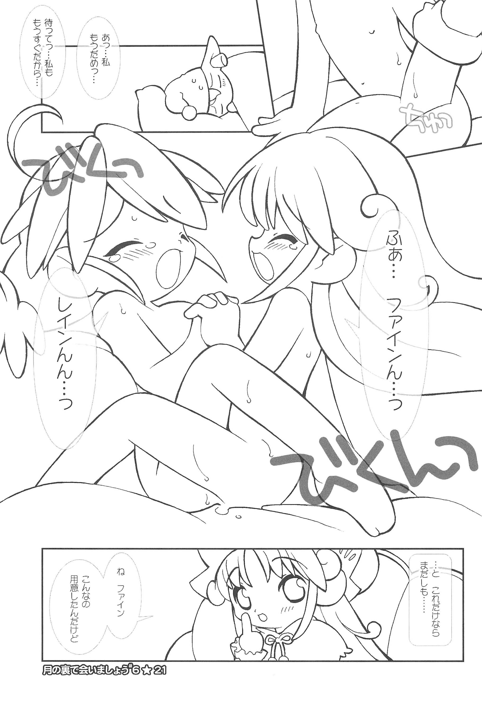 (C69) [定吉堂 (山本岳央)] 月の裏で会いましょう#6 (ふしぎ星のふたごひめ)