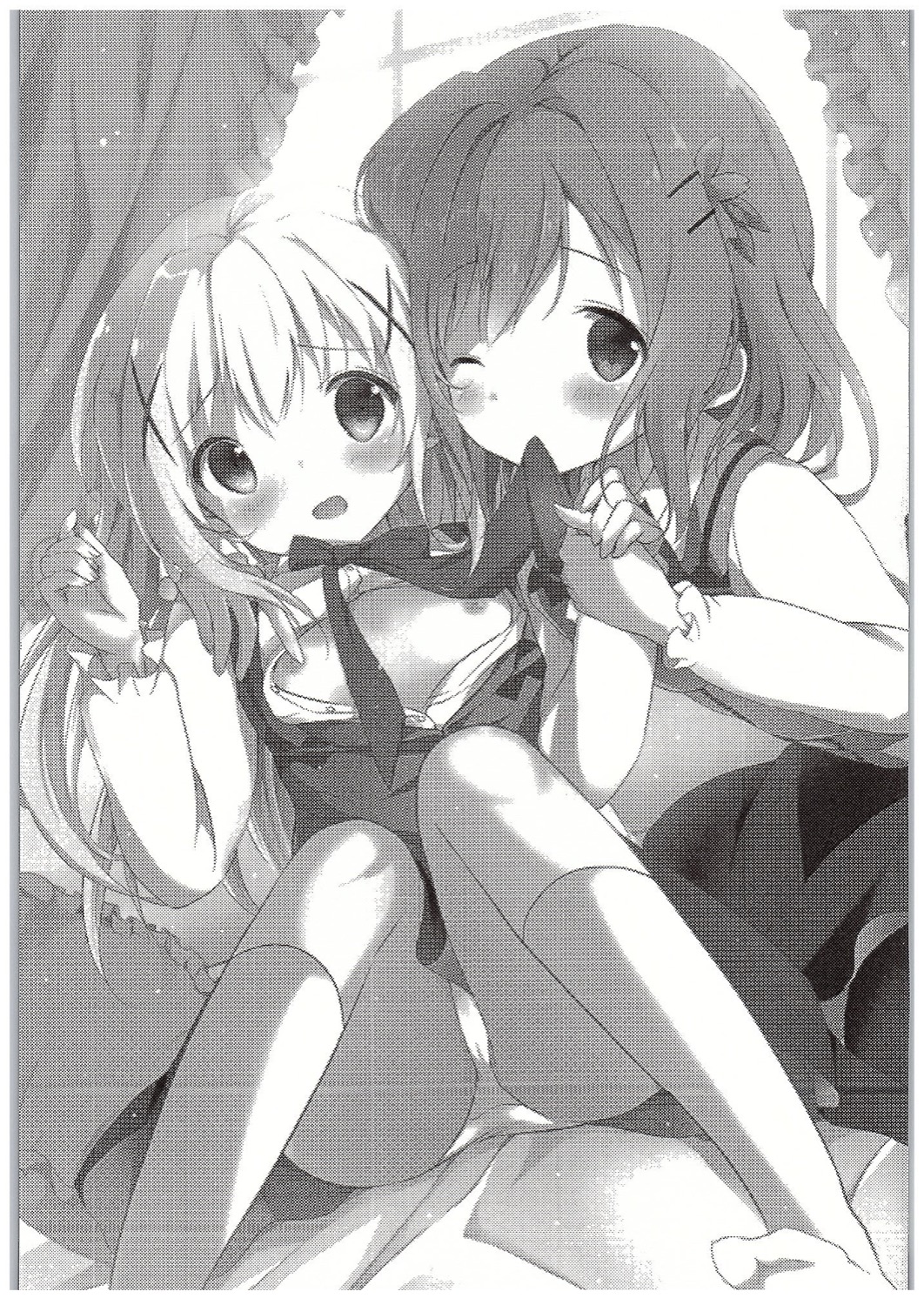 (COMIC1☆10) [あめうさぎ (飴玉コン)] チノちゃんブラつけてないの!? (ご注文はうさぎですか?)